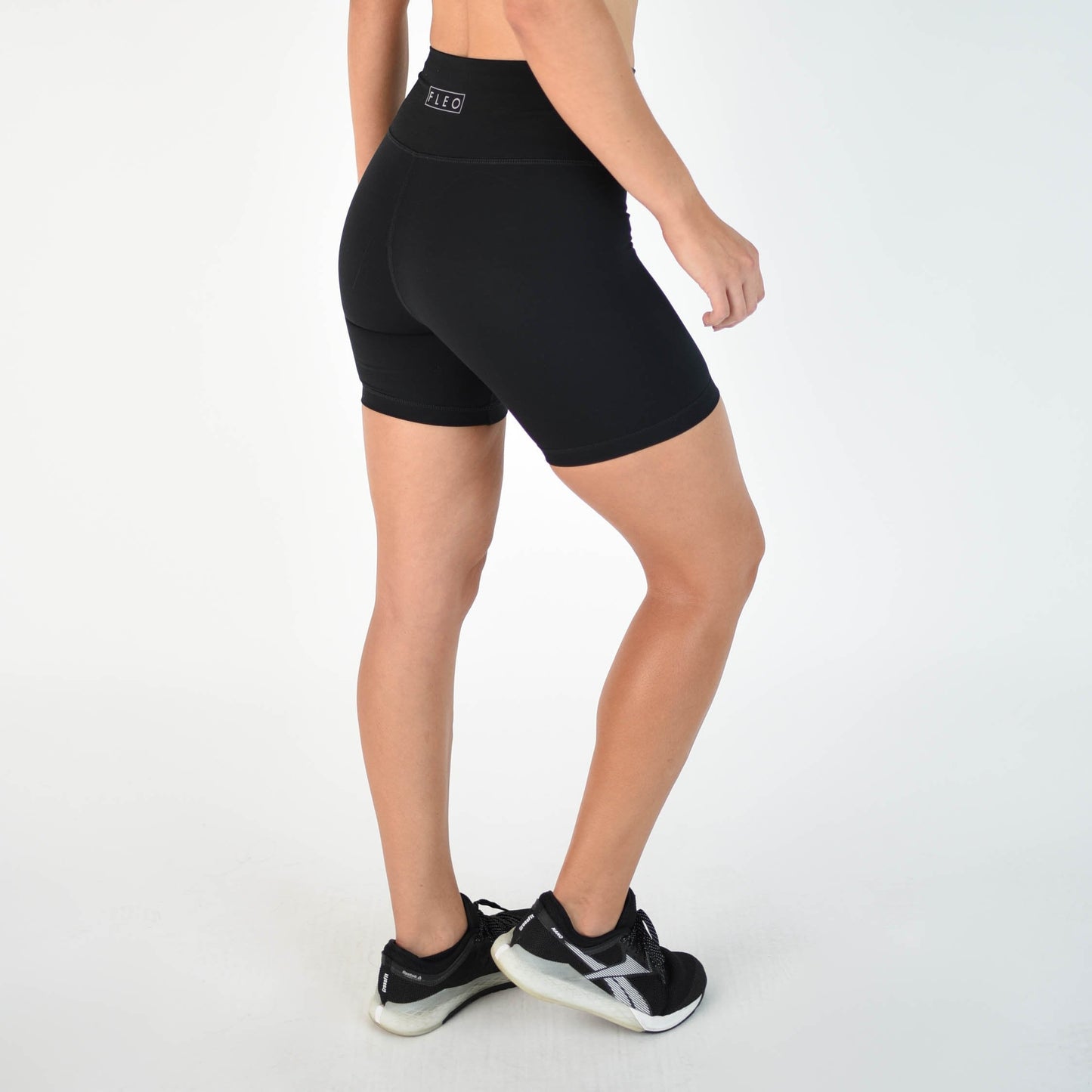 FLEO - Biker Short 6" - High Rise - Shorts - BLK-4_7f8a43a1-b98b-45df-86de-7c7f756e9cd8