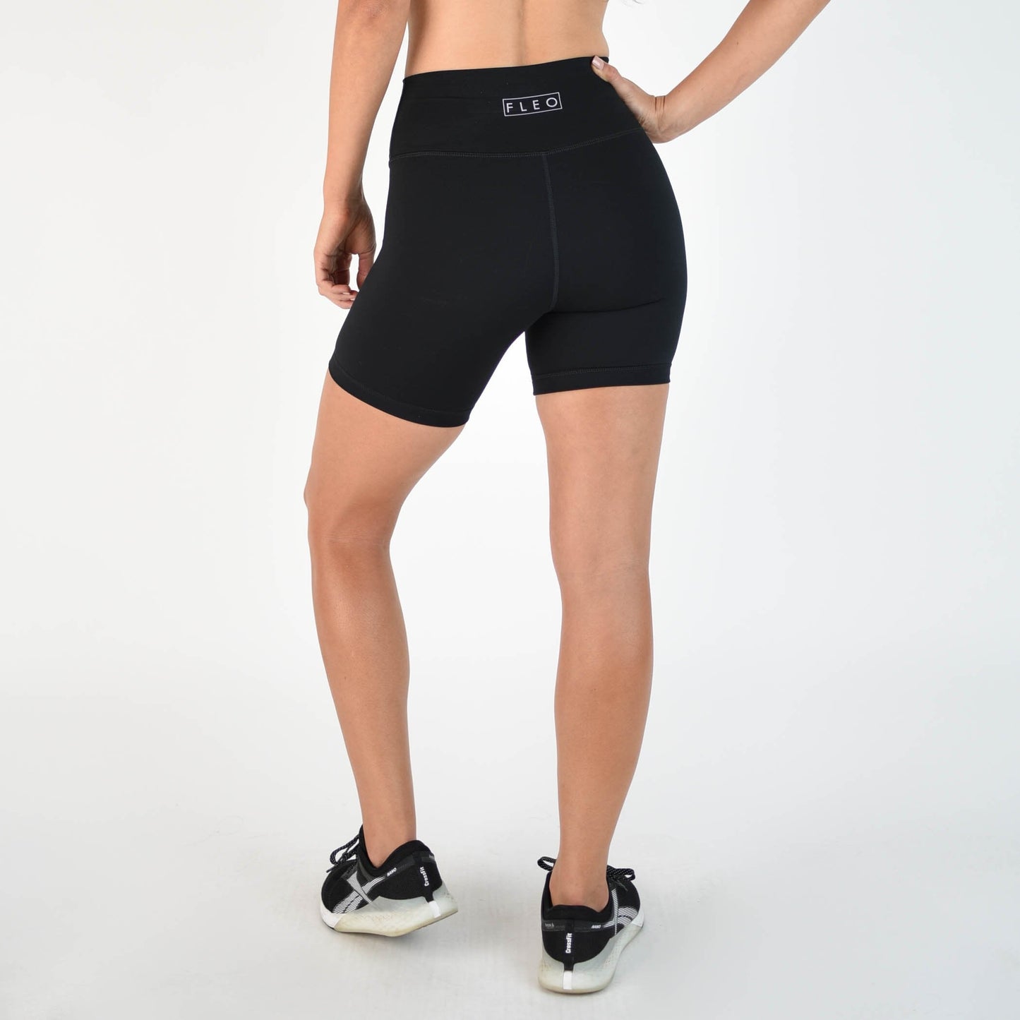 FLEO - Biker Short 6" - High Rise - Shorts - BLK-5