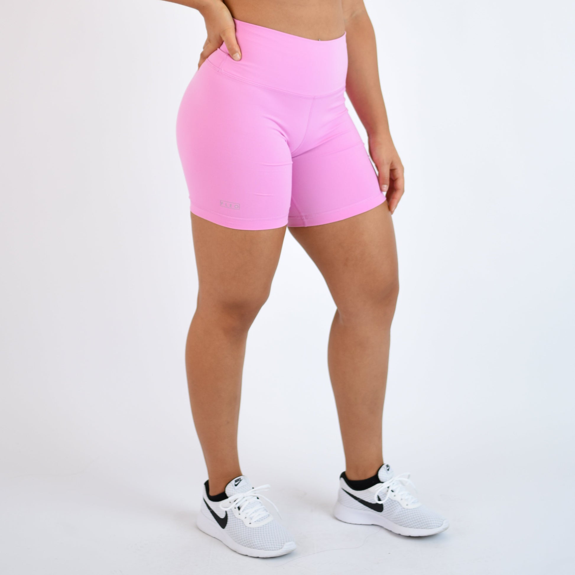 FLEO - Biker Short 6" - High Rise - Shorts - Cyclamen-2