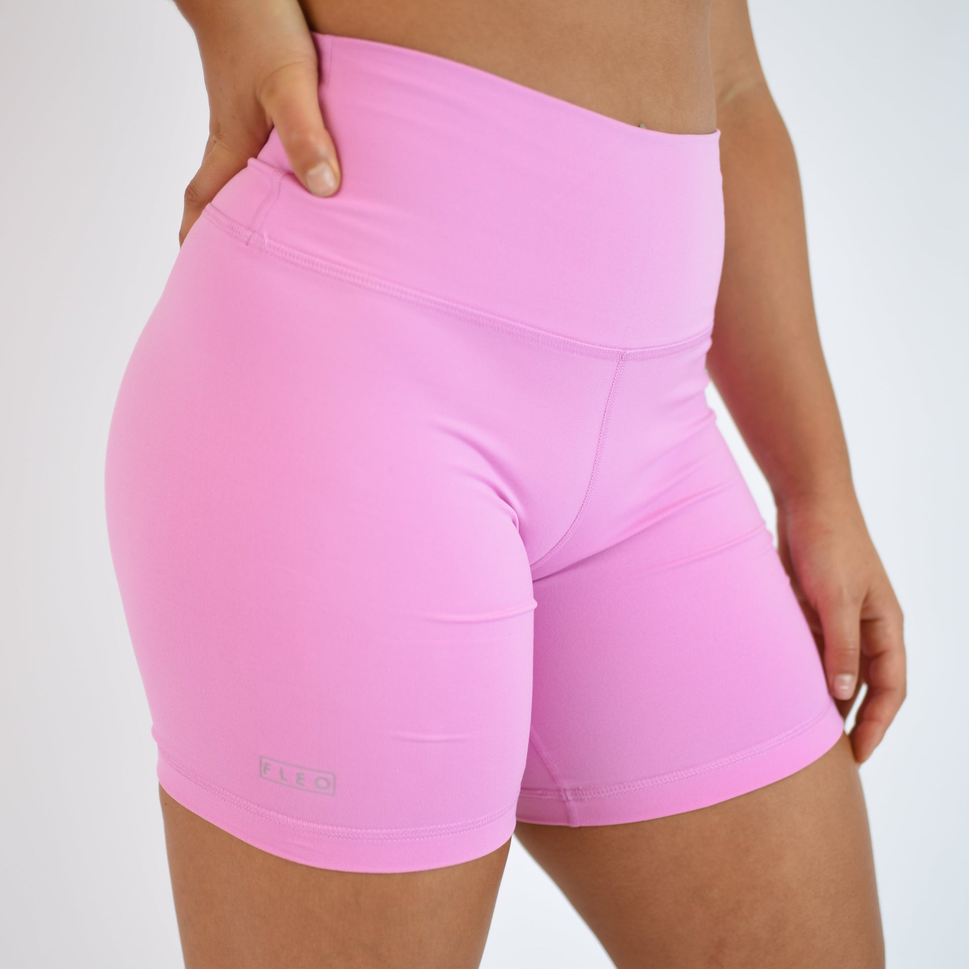 FLEO - Biker Short 6" - High Rise - Shorts - Cyclamen-3
