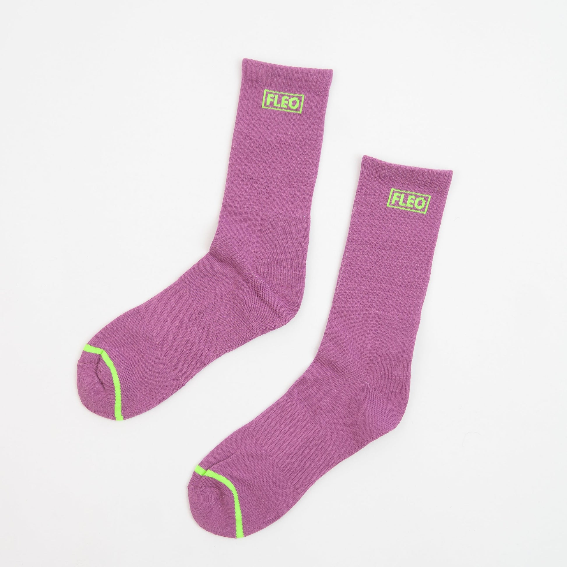 FLEO - Crew Socks - Side Logo - Accessory - DSC09798