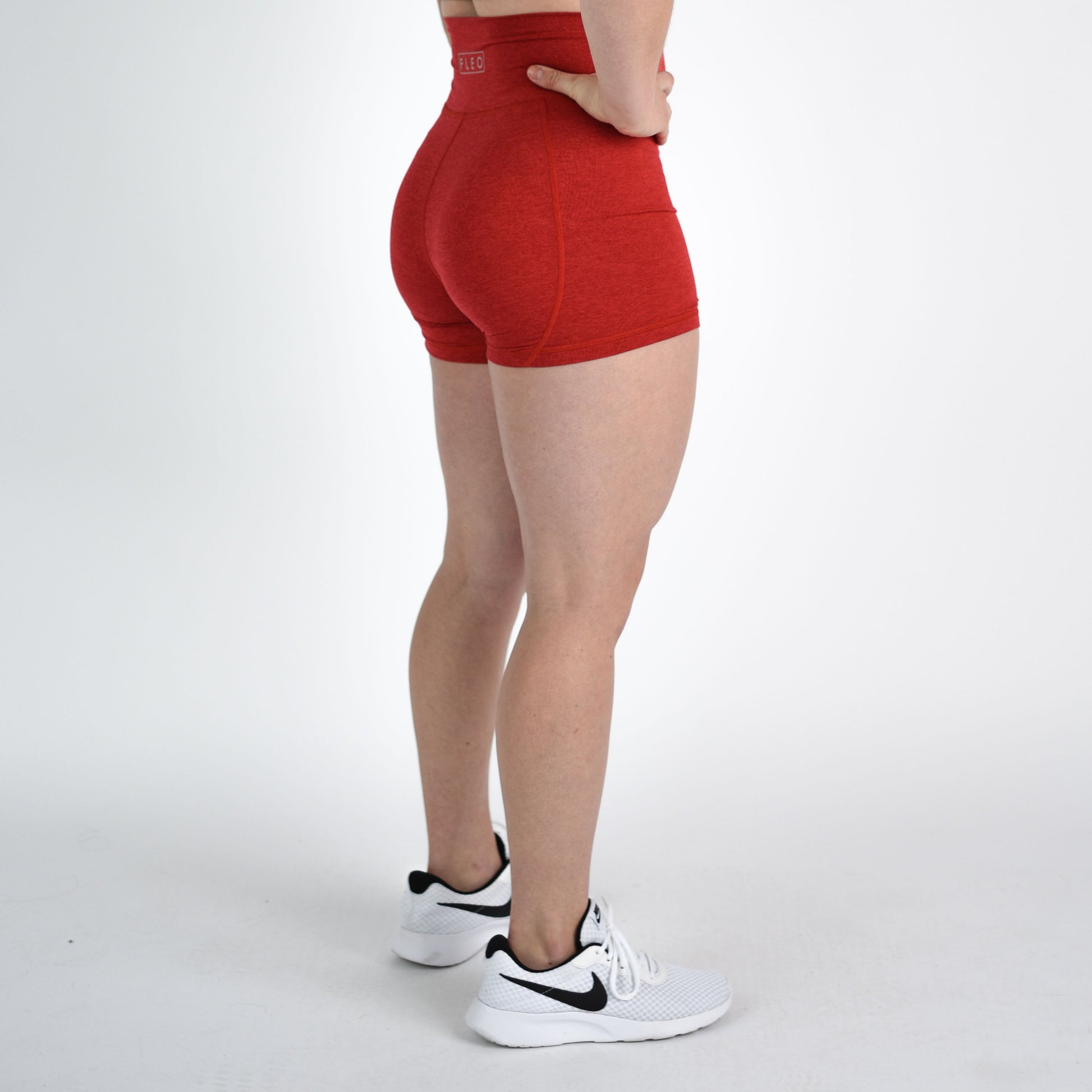 FLEO - True High Contour Short 4" - Higher Rise - Shorts - H-chili-4