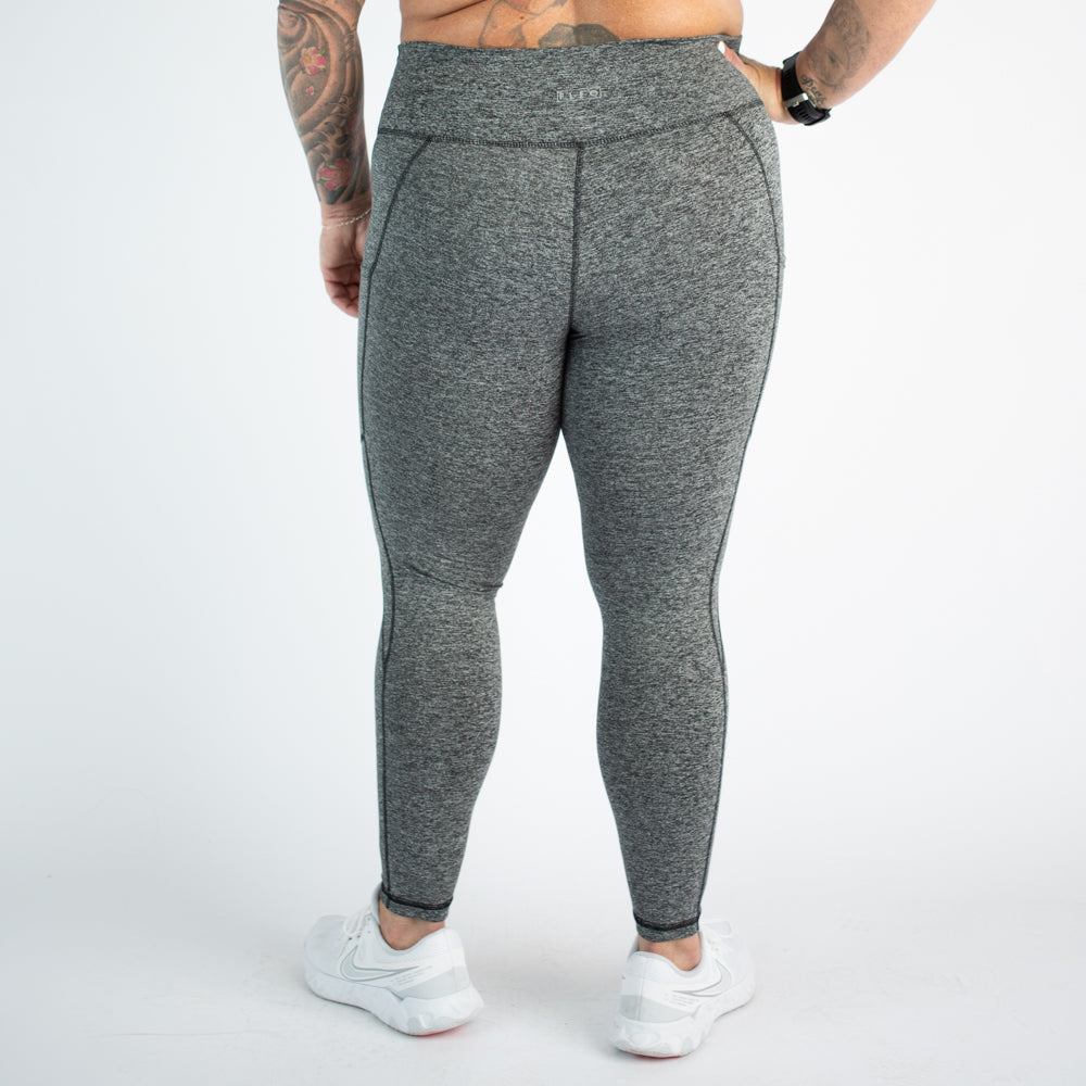 FLEO - Reverie Pocket Leggings 25" - High Rise - Leggings - LEG-REV-B-HGRY-4