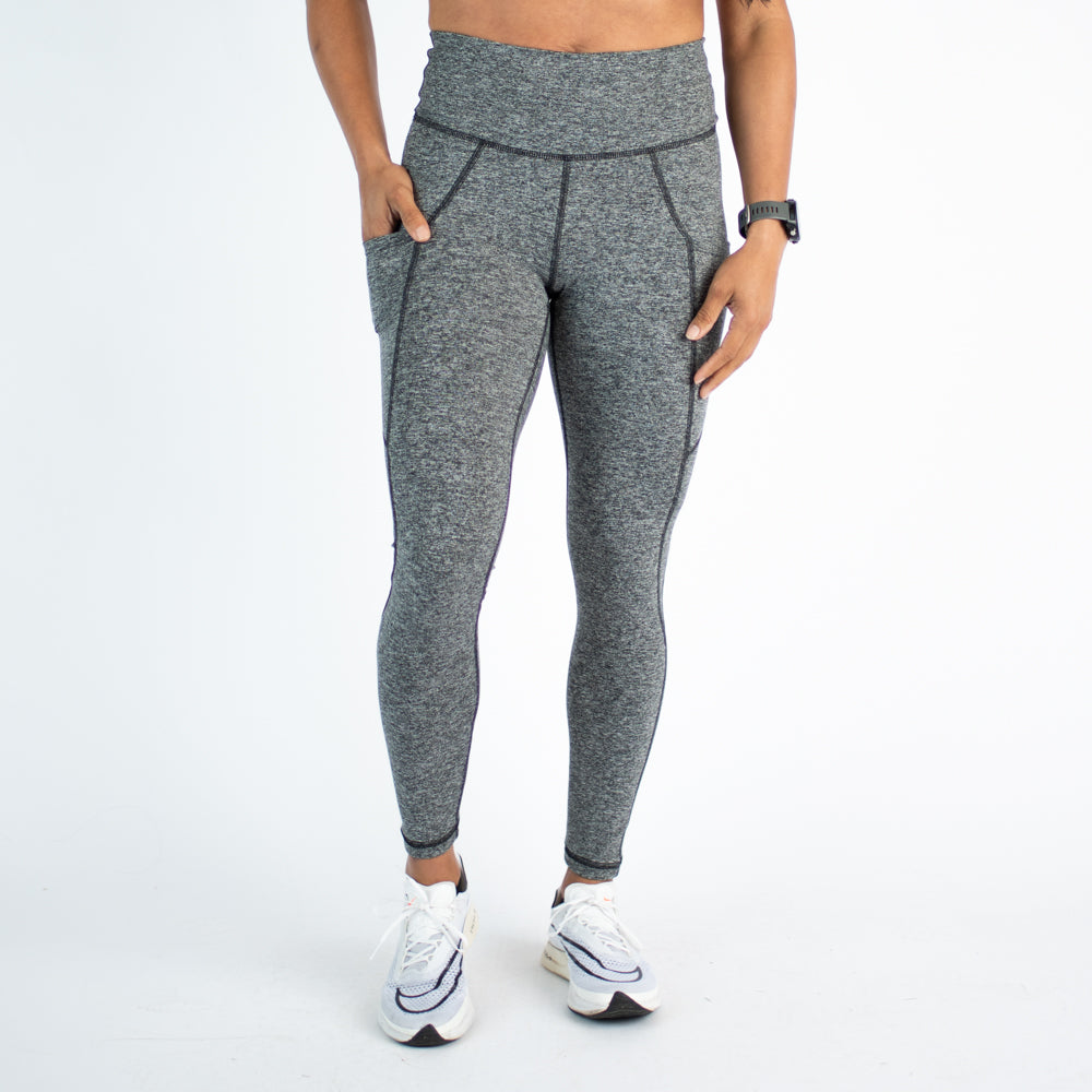 FLEO - Reverie Pocket Leggings 25" - High Rise - Leggings - LEG-REV-B-HGRY-5