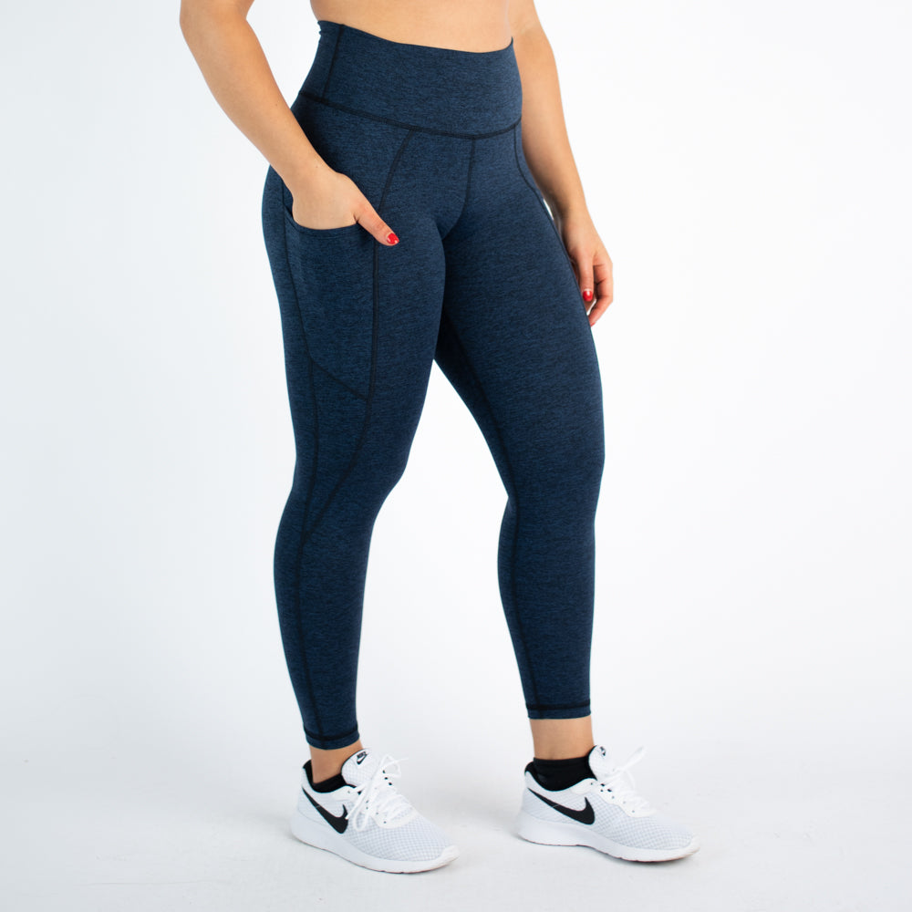 FLEO - Reverie Pocket Leggings 25" - High Rise - Leggings - LEG-REV-B-IRIS-7