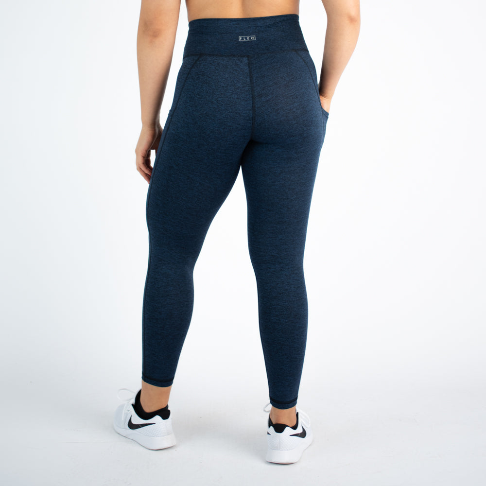 FLEO - Reverie Pocket Leggings 25" - High Rise - Leggings - LEG-REV-B-IRIS-9
