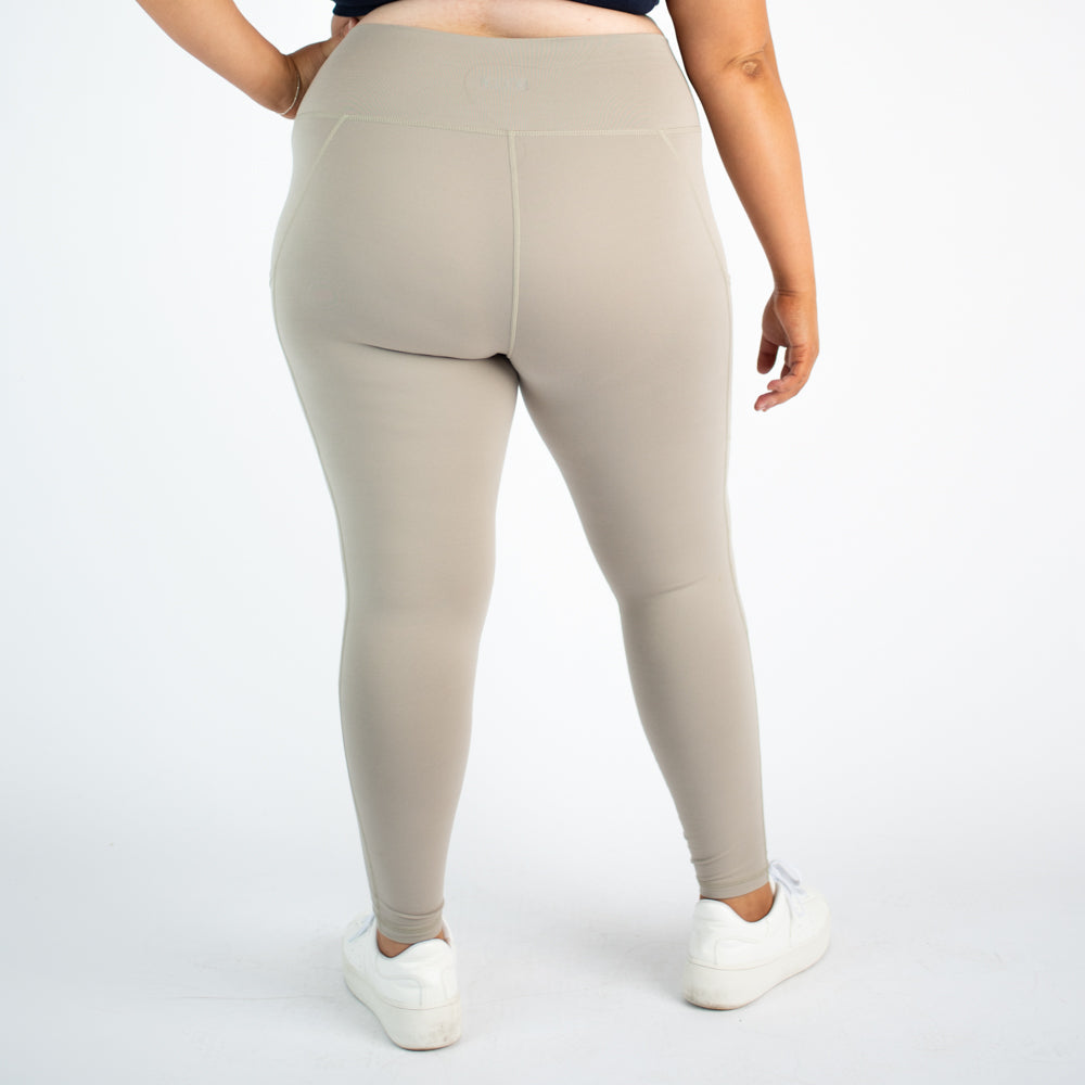 FLEO - Reverie Pocket Leggings 25" - High Rise - Leggings - LEG-REVX-B-FRAMD-4