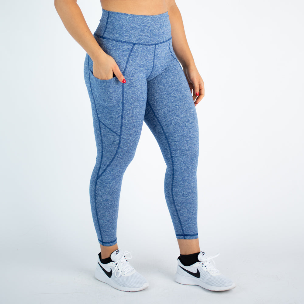 FLEO - Reverie Pocket Leggings 25" - High Rise - Leggings - LEG-REVX-B-HCBLT6