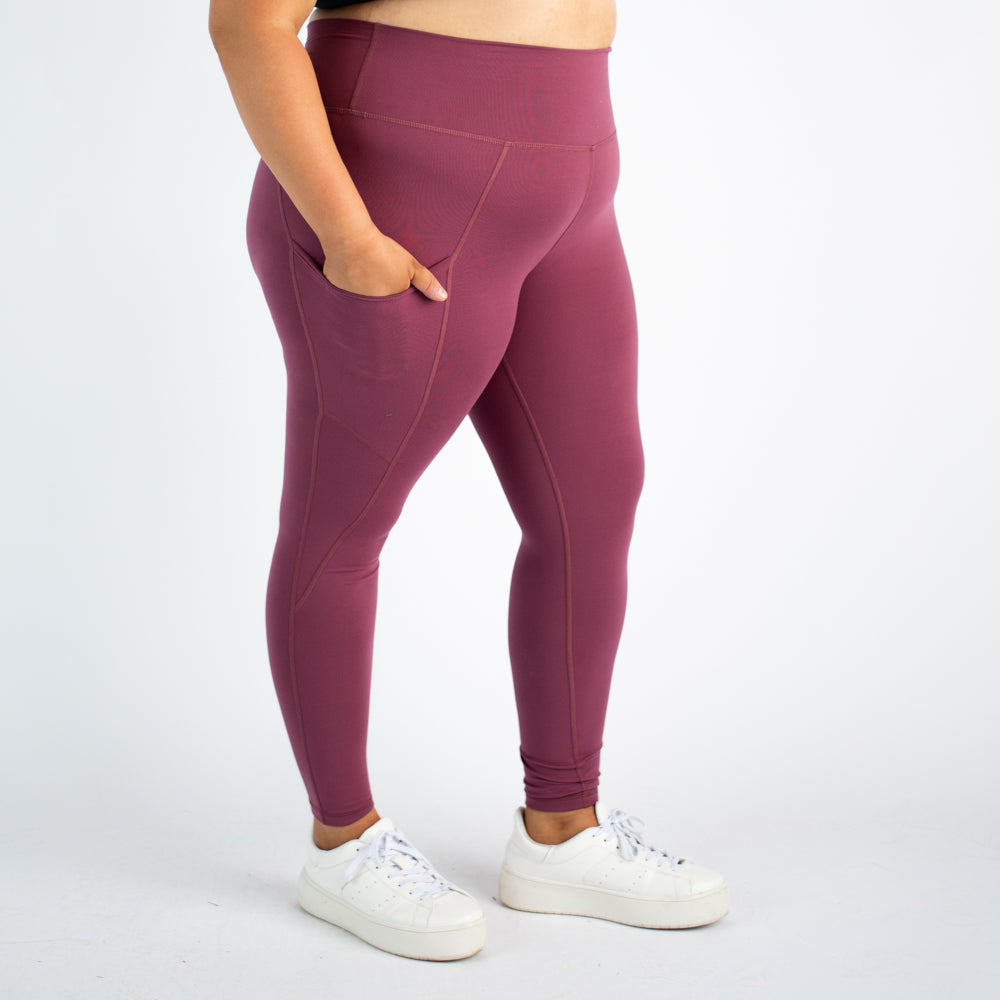 FLEO - Reverie Pocket Leggings 25" - High Rise - Leggings - LEG-REVX-B-LUXE-3