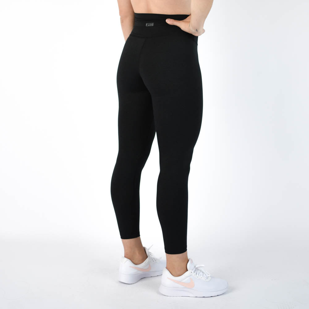 FLEO - Super High Legging - Higher Rise - Leggings - LEG-SHI-B-HBLK-2