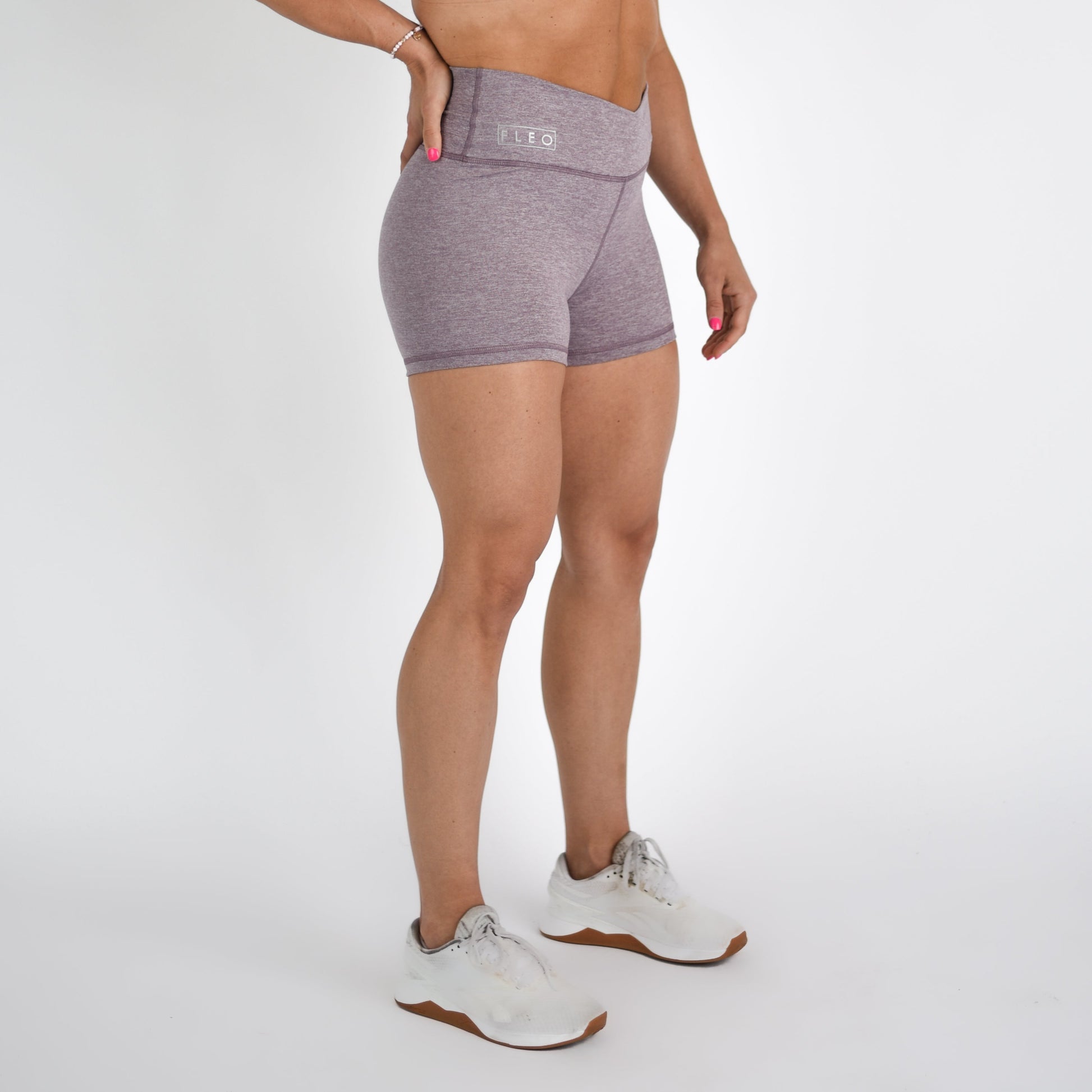 FLEO - V Waistband Short 3.5" - High Rise - Shorts - arctic-dusk-2_3f3a3555-f688-4120-8fdc-d9e690309243