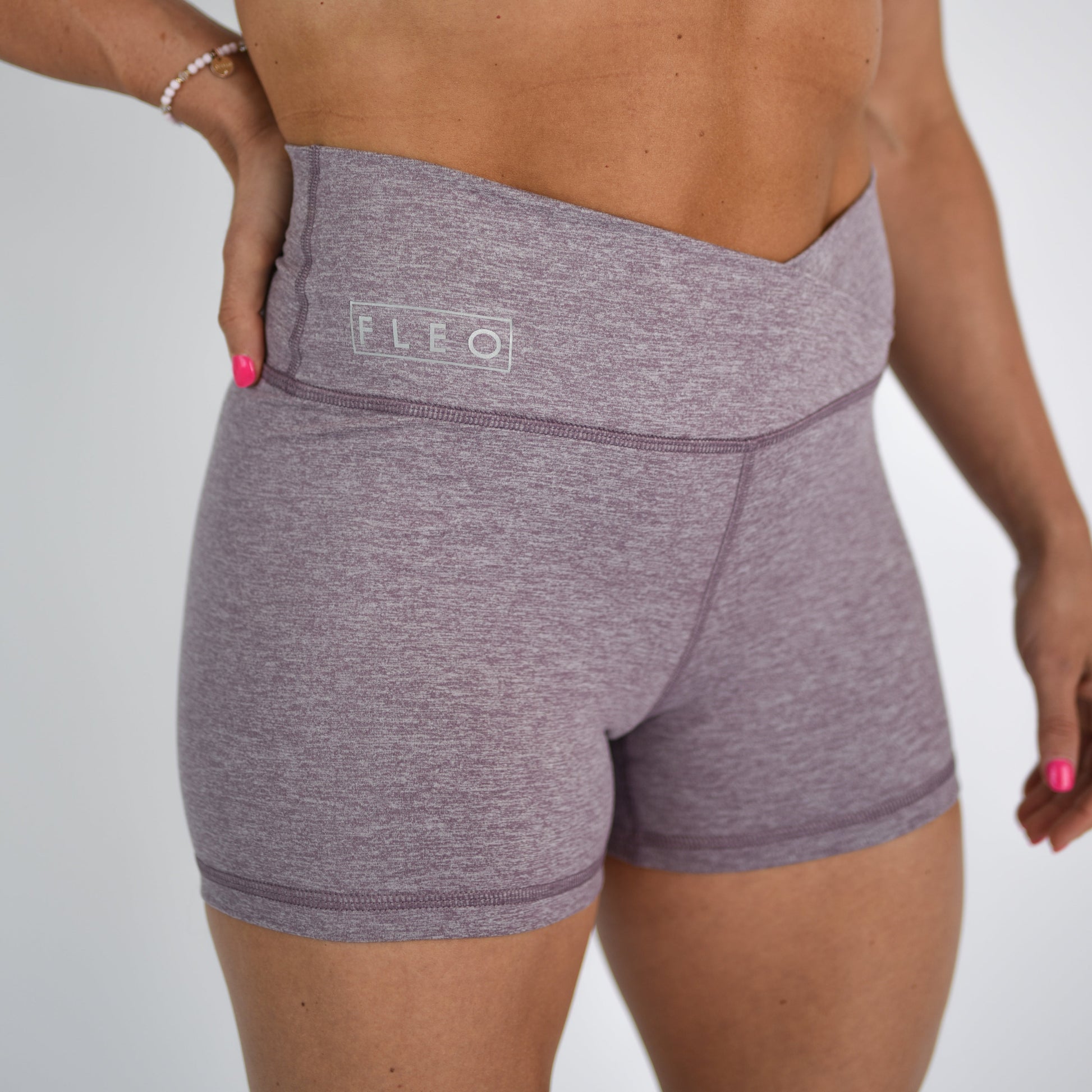 FLEO - V Waistband Short 3.5" - High Rise - Shorts - arctic-dusk-3_6e3651a0-b46a-4f3e-a287-defc9b3104cc