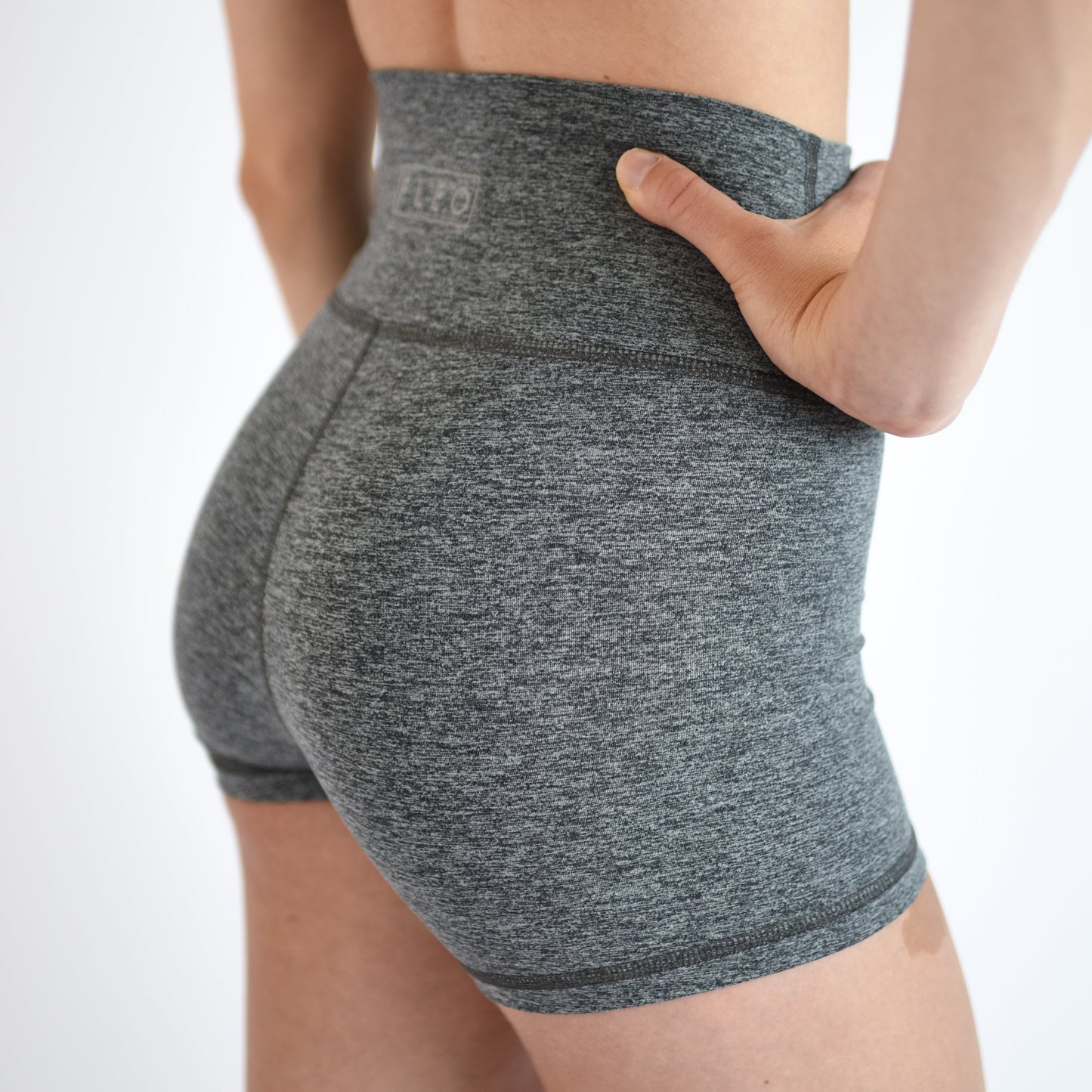 FLEO - True High Original Short 2.5" - Higher Rise - Shorts - asphalt-5_7a6490ed-17fd-406c-830a-c8e8a709dd15