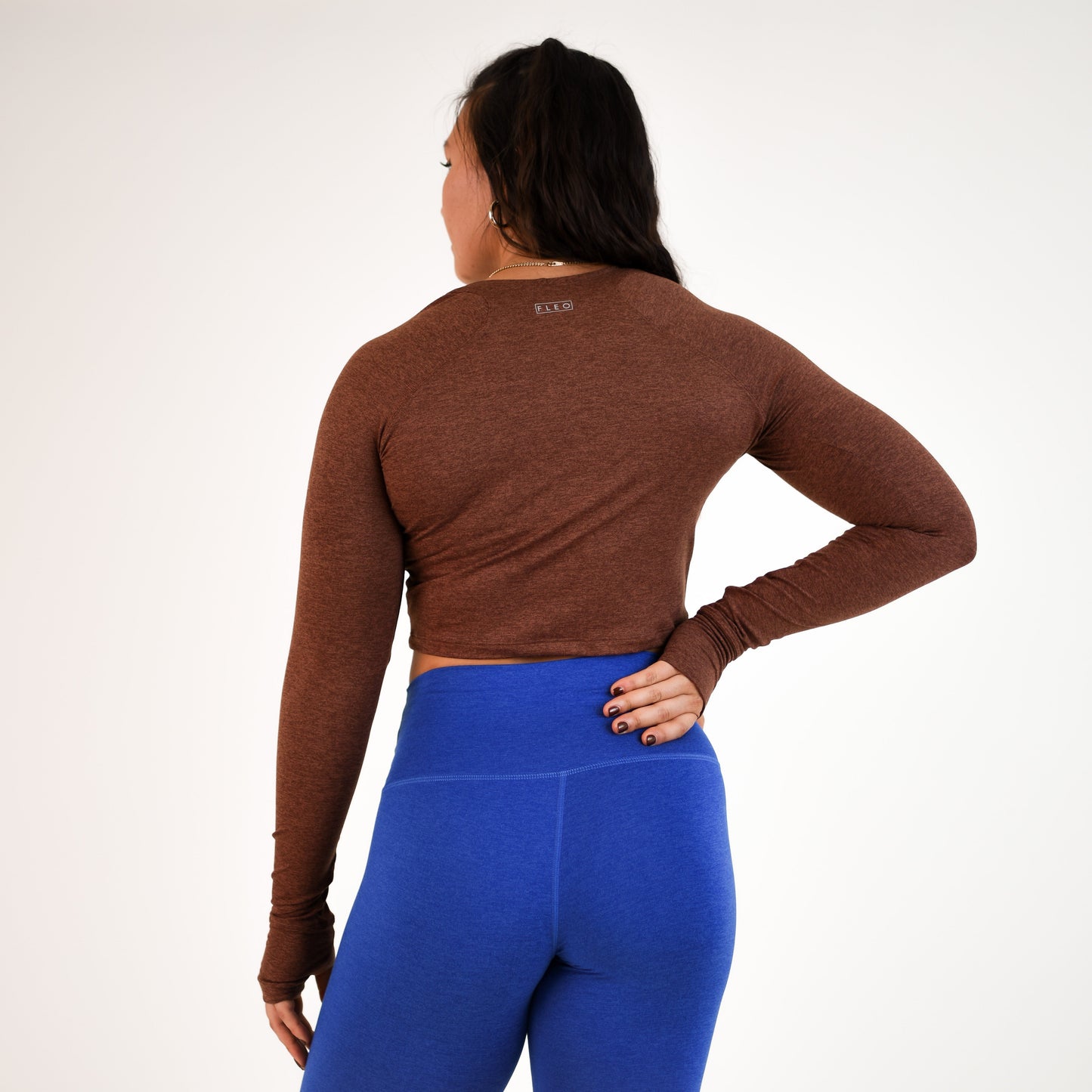 FLEO - Foundation Crop Long Sleeve - Long Sleeve - bfcm-23-ju-sy-100