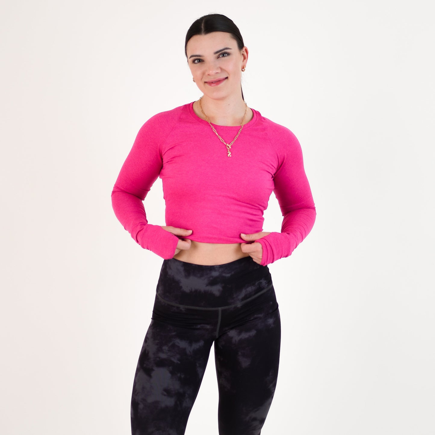FLEO - Foundation Crop Long Sleeve - Long Sleeve - bfcm-23-ju-sy-116