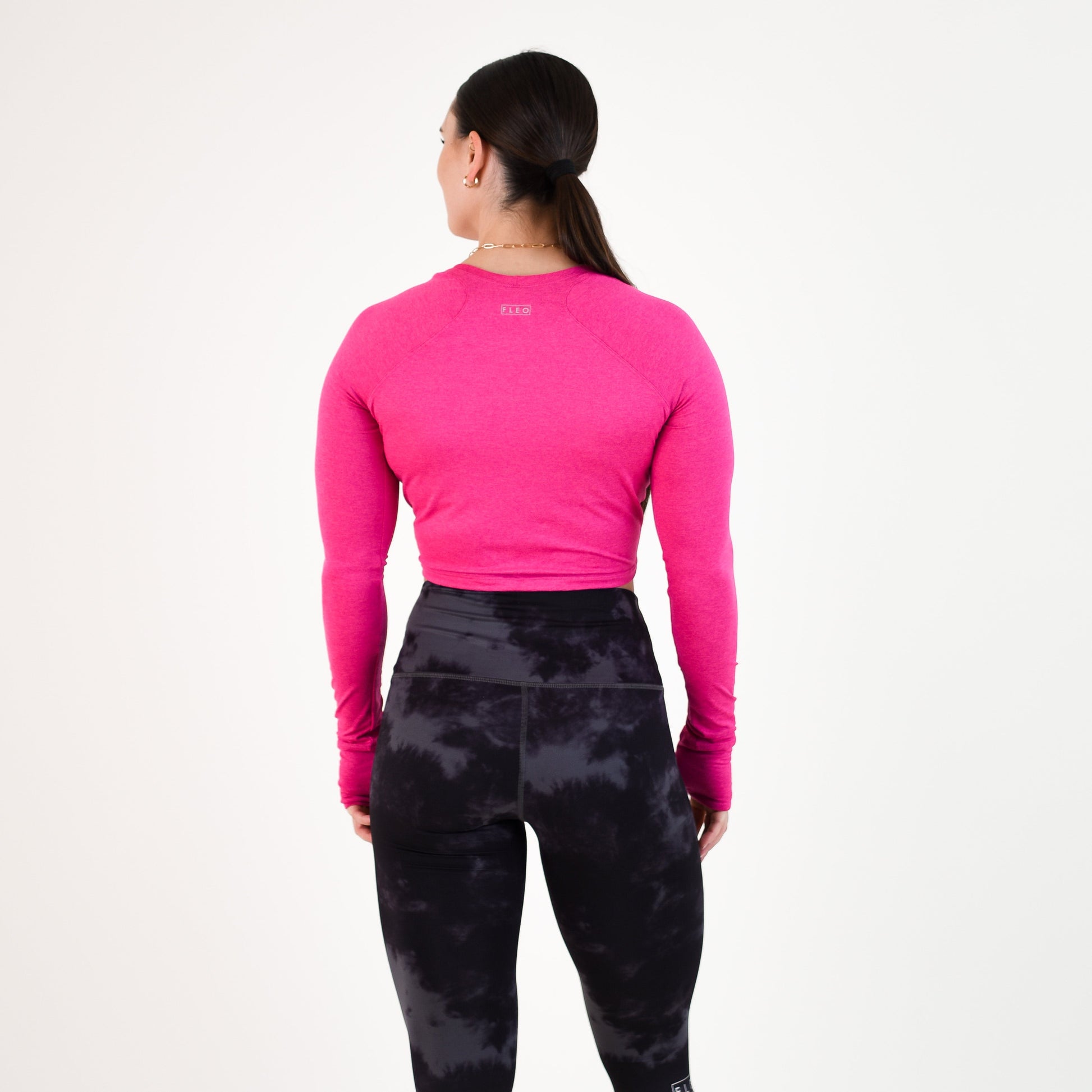 FLEO - Foundation Crop Long Sleeve - Long Sleeve - bfcm-23-ju-sy-118