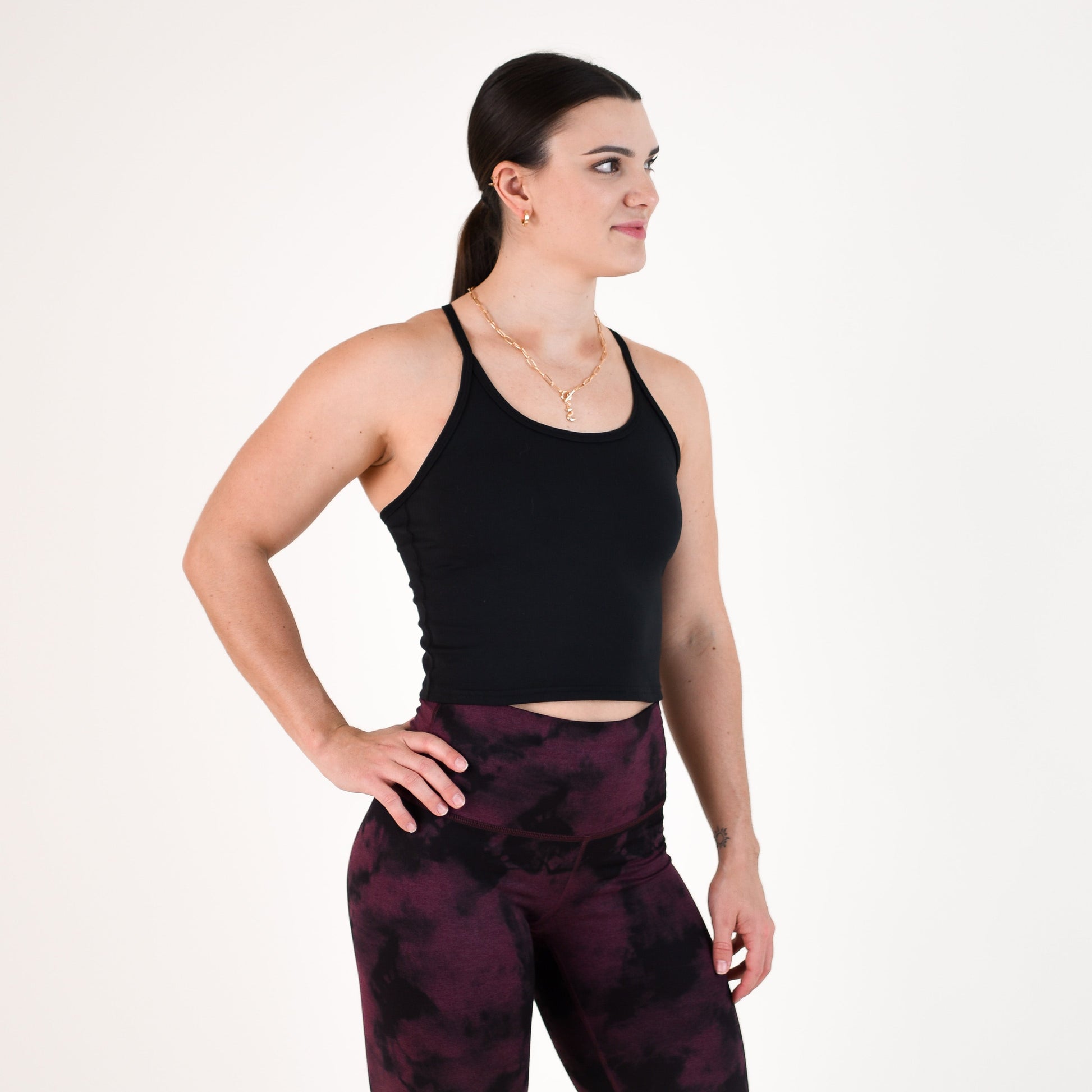 FLEO - Switch Up Crop Tank - Fitted - Tank - bfcm-23-ju-sy-132