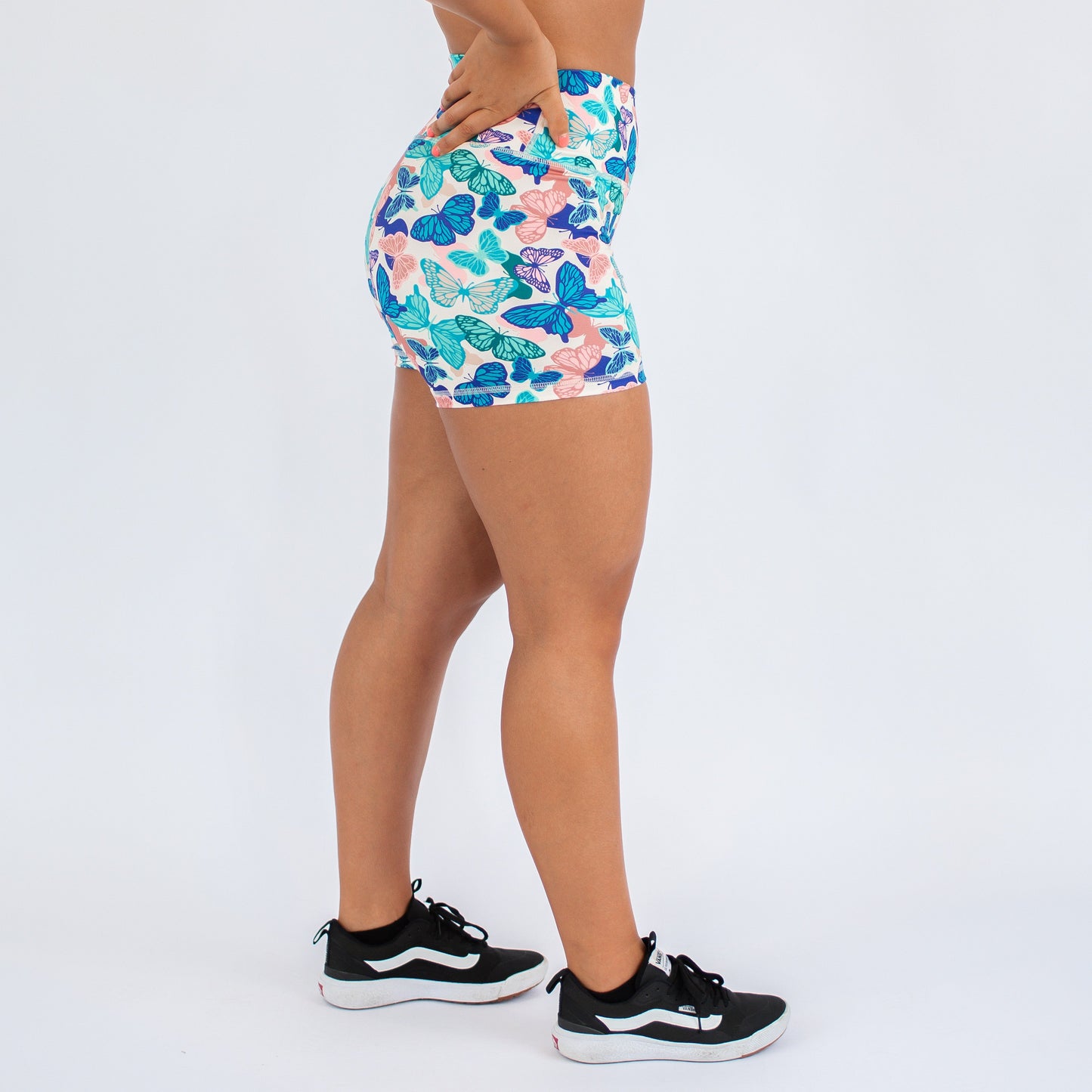 FLEO - True High Short 4" - Higher Rise - Shorts - bflyblissths-3