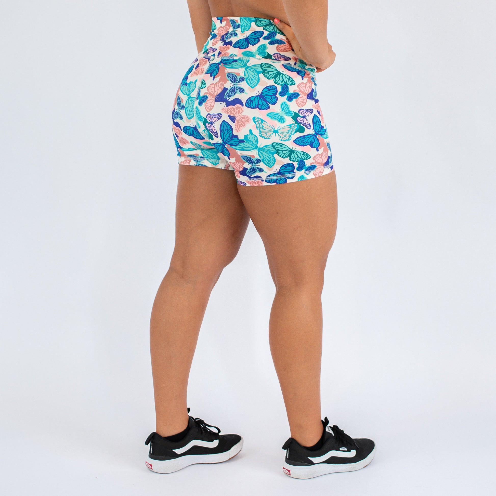 FLEO - True High Short 4" - Higher Rise - Shorts - bflyblissths-4