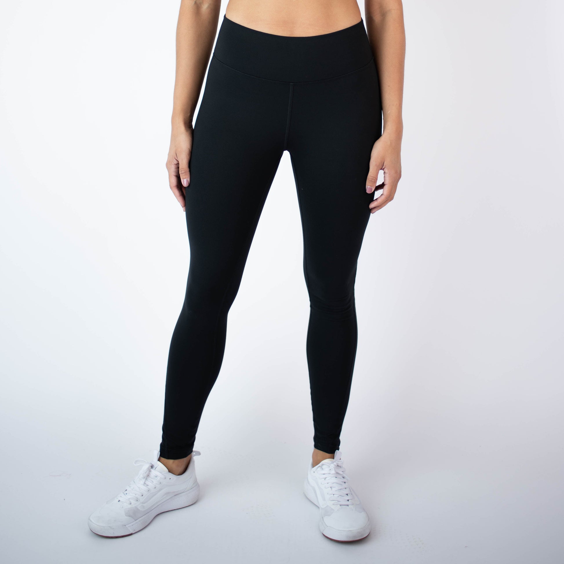 FLEO - Apex Leggings 25" - Mid Rise - Leggings - black-1_16280fb3-37f7-4e80-8744-4499a98f2325