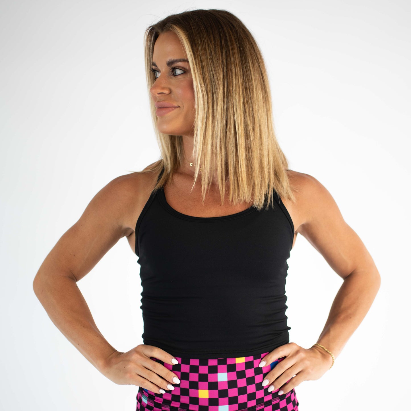 FLEO - Switch Up Crop Tank - Fitted - Tank - black-1_36410ee6-f3bd-4a67-abc9-0cfee8414396