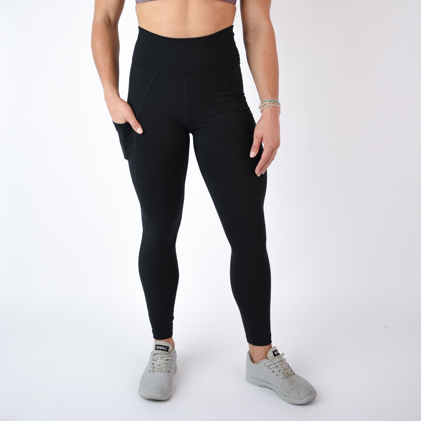 FLEO - Reverie Pocket Leggings 25" - High Rise - Leggings - black-1_e4a104f3-2487-4056-bfef-594430d607c9