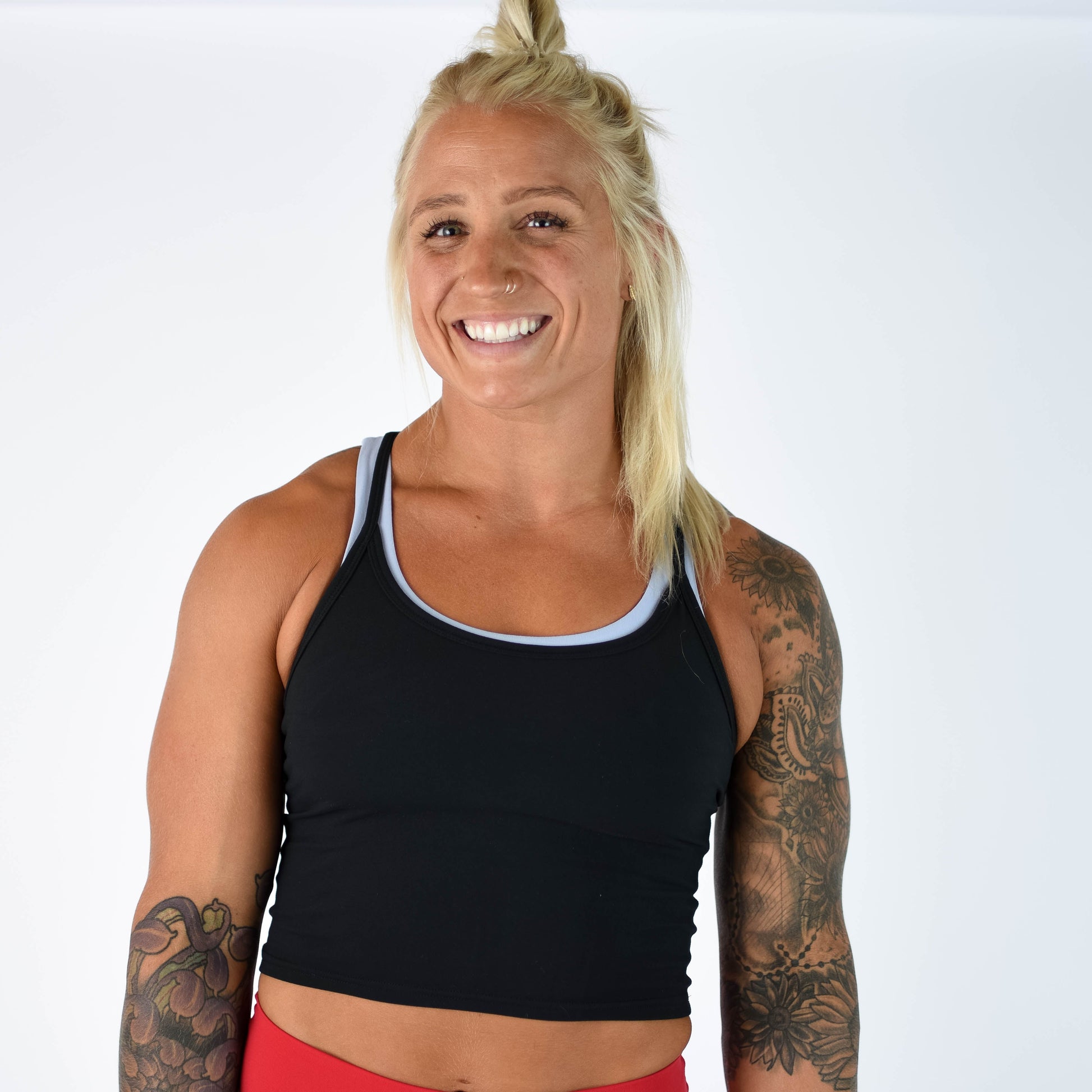 FLEO - Switch Up Crop Tank - Fitted - Tank - black-2_80474777-80fb-4640-96d8-ef5a3b1cd3a0