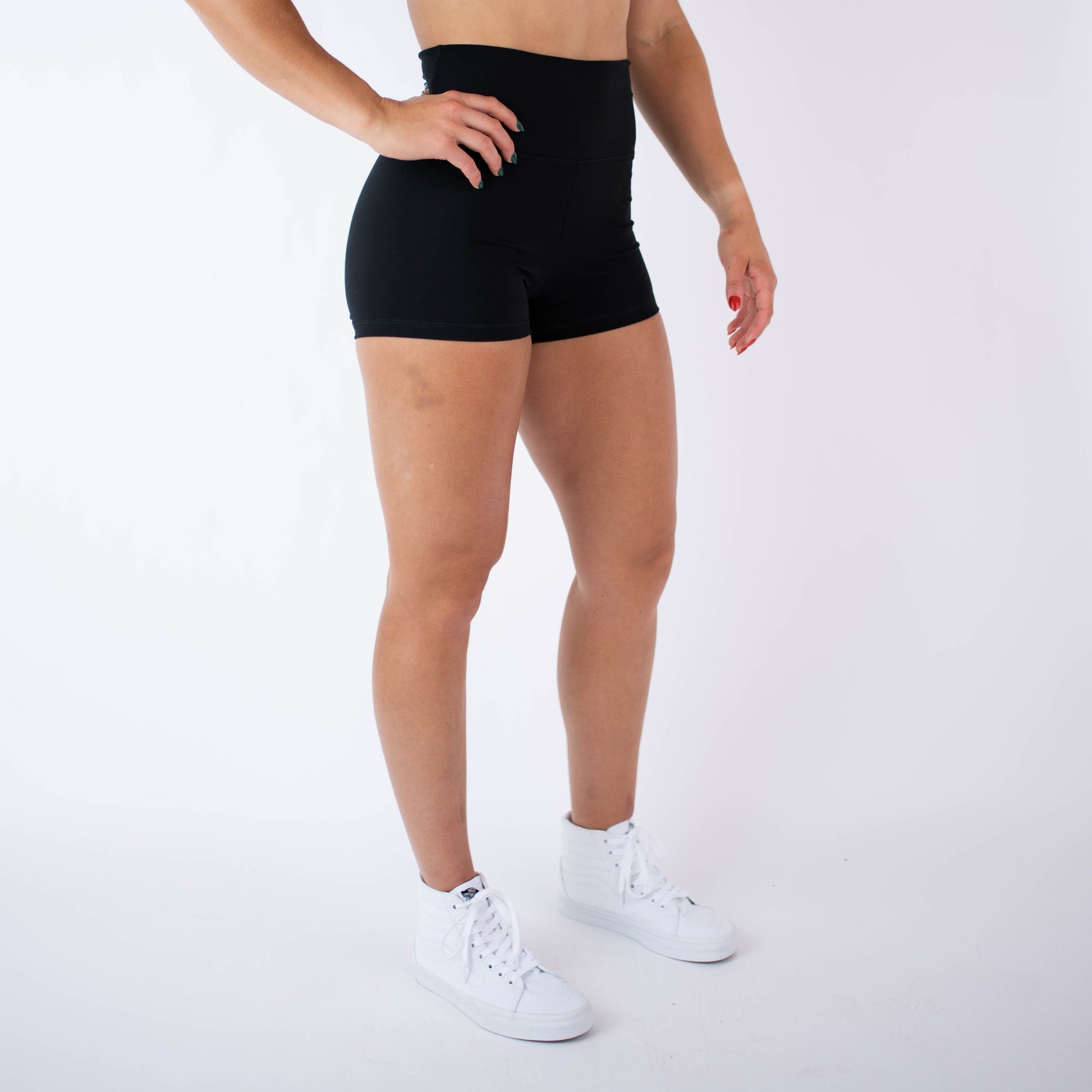 FLEO - True High Original Short 2.5" - Higher Rise - Shorts - black-2_810726d9-f8de-4f01-b240-10cb2897f49d