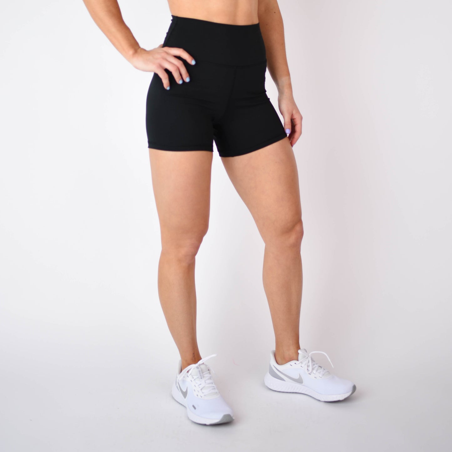 FLEO - True High Short 4" - Higher Rise - Shorts - black-2_eed06c74-9f99-46a8-88b9-786ba9ab2a61