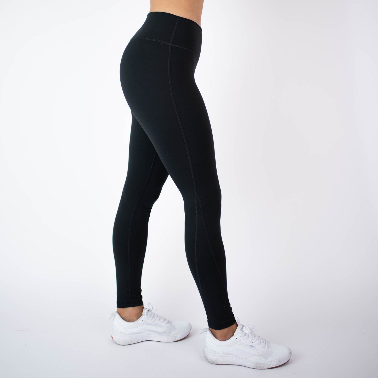 FLEO - Apex Leggings 25" - Mid Rise - Leggings - black-3_4322f611-5d62-4f41-9e59-3d4694358b2e
