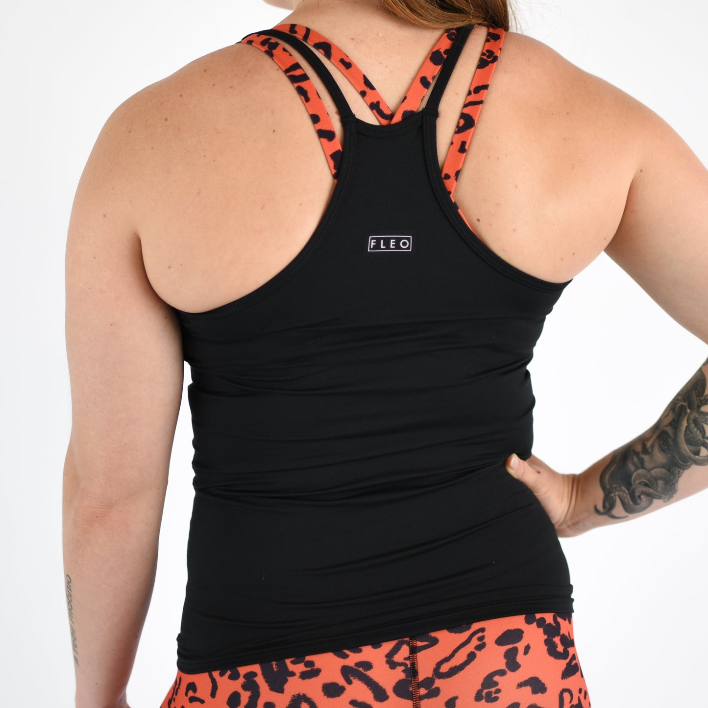 FLEO - Switch Up Full Tank - Fitted - Tank - black-5_6d860117-cbcb-4437-b3db-1a3c4dada300