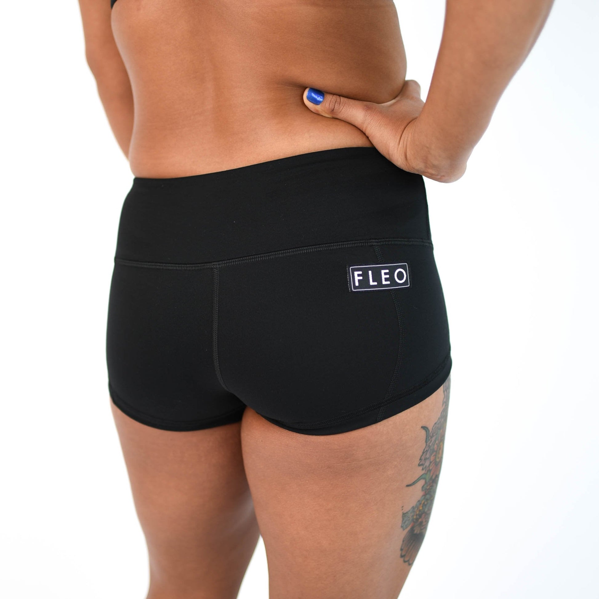 FLEO - Low Rise Contour Short 2.5" - Shorts - black-5_8ae31c8b-7c53-4ae2-b599-62bfe5a9c60f
