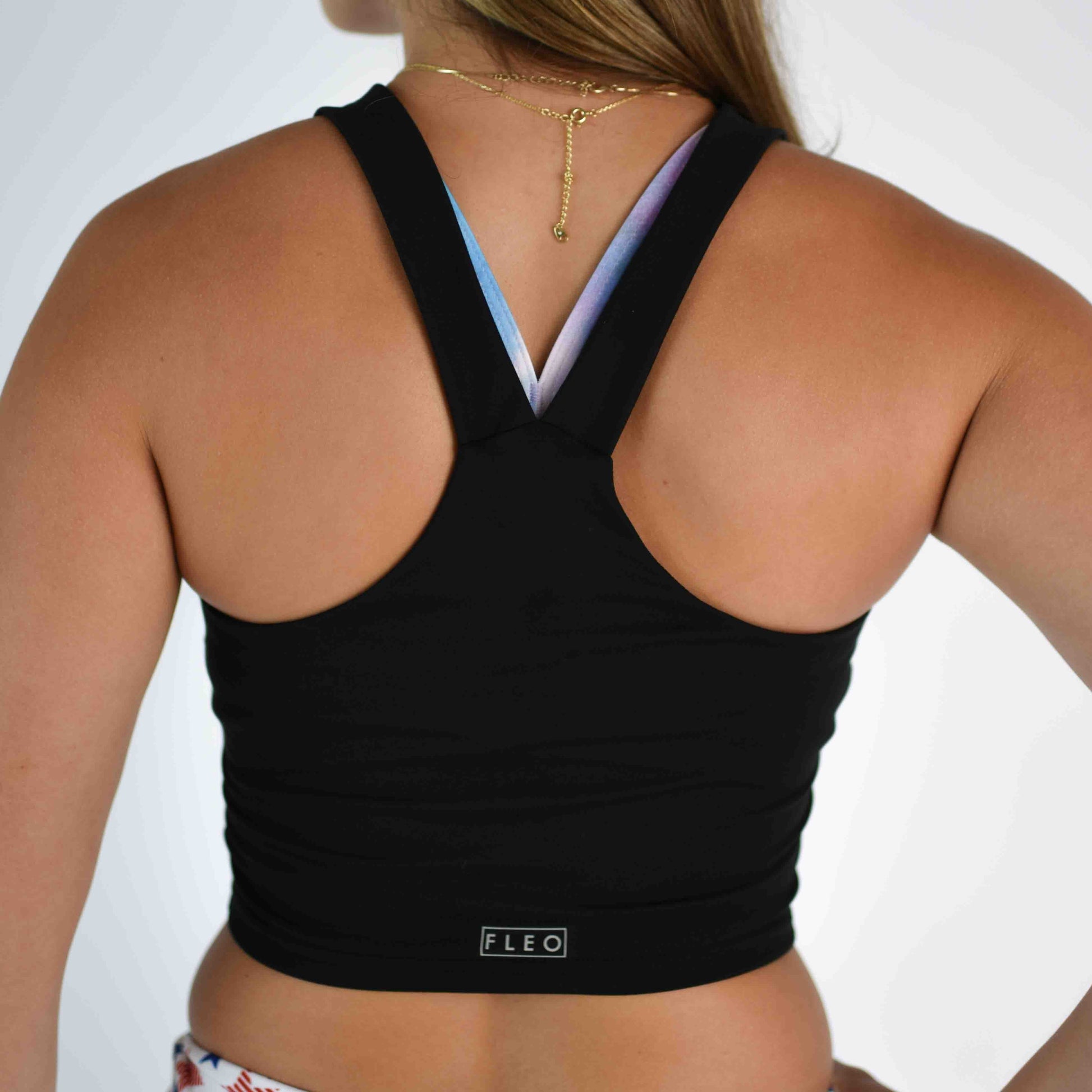 FLEO - Vault Crop Tank - Fitted - Tank - black-5_e95a1633-d61e-4e7b-b3df-e275dd551009
