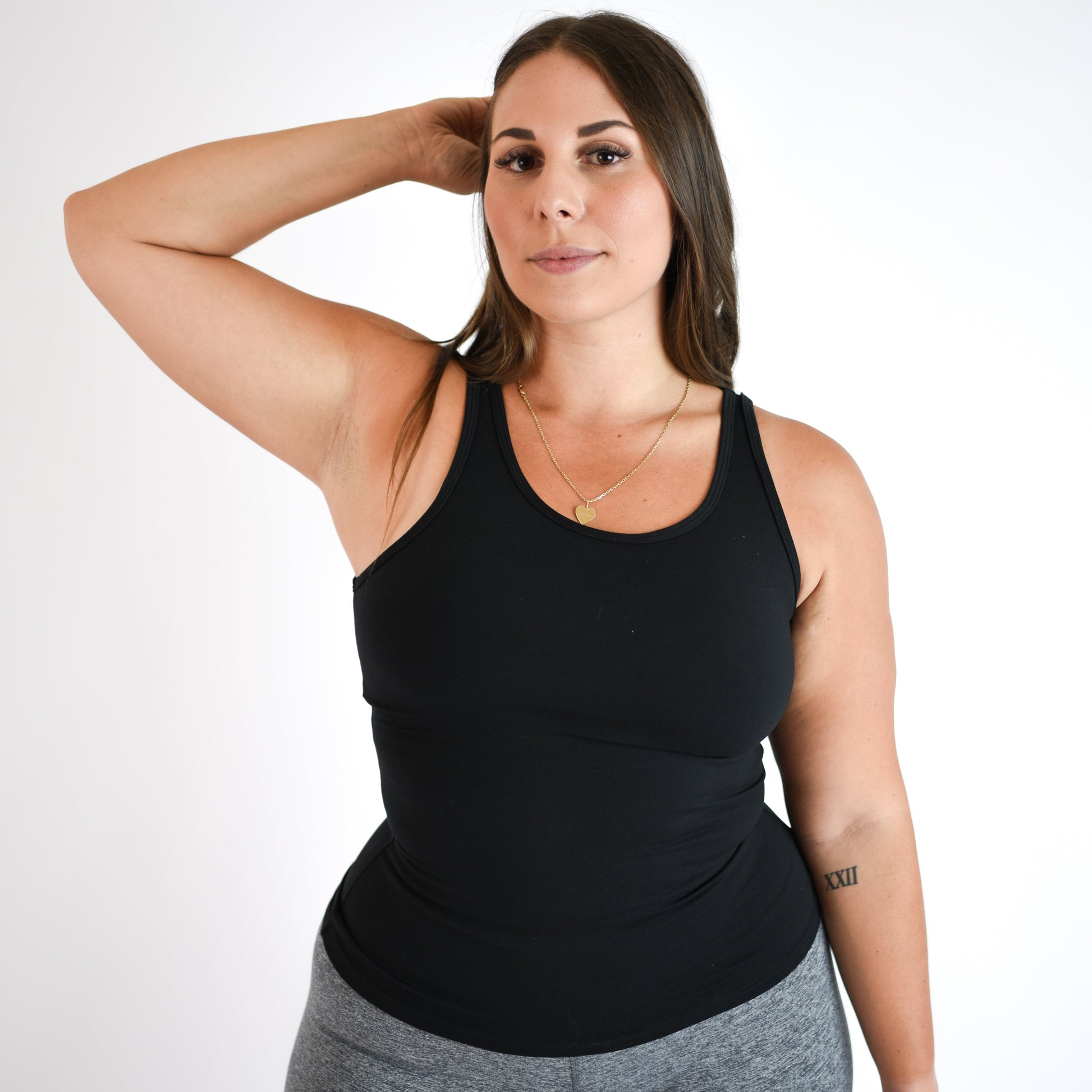 FLEO - Breeze Full Tank - Fitted - Tank - black-breeze-1