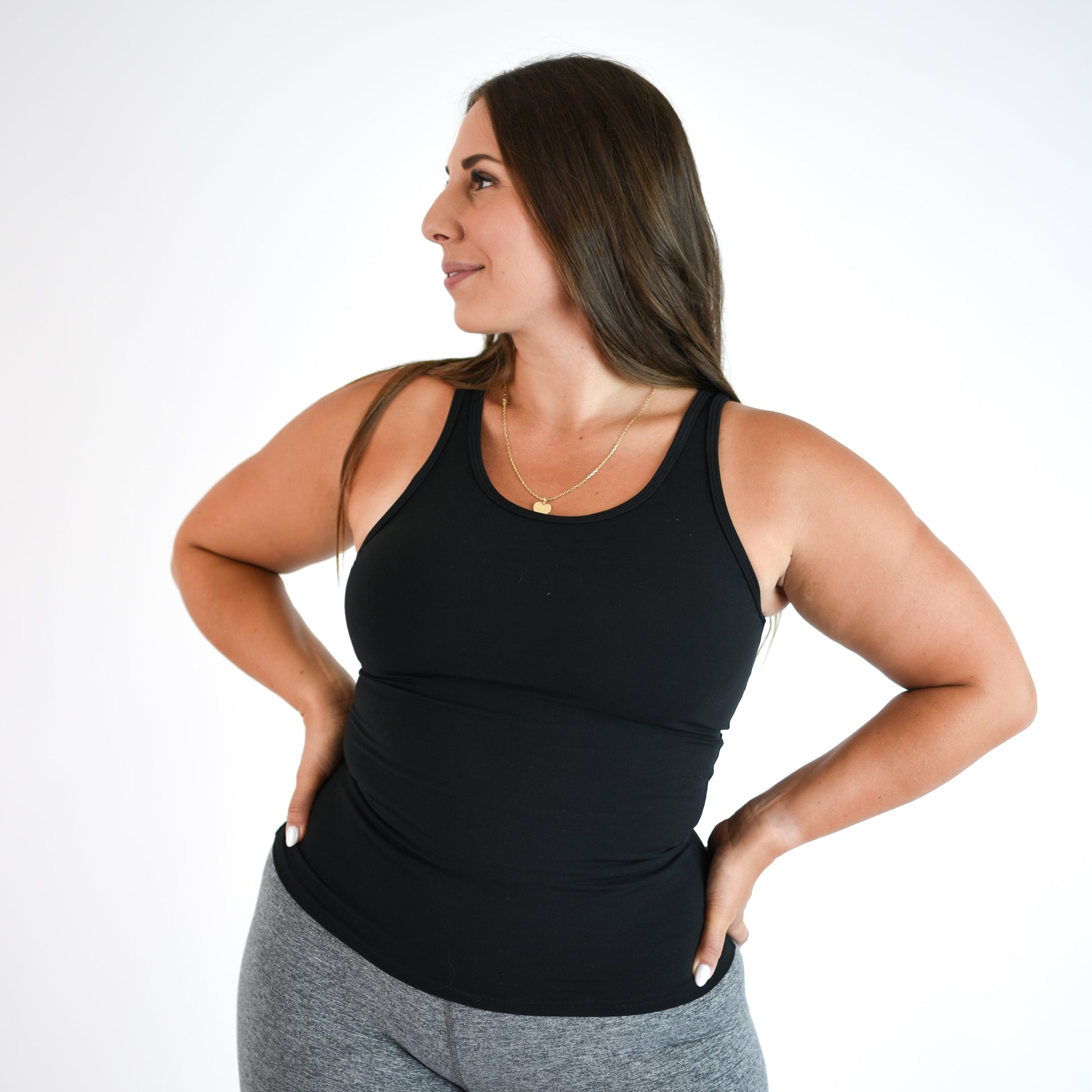 FLEO - Breeze Full Tank - Fitted - Tank - black-breeze-2