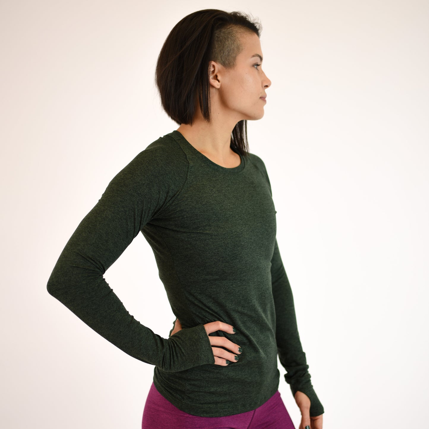 FLEO - Foundation Full Long Sleeve - Long Sleeve - black-green-5