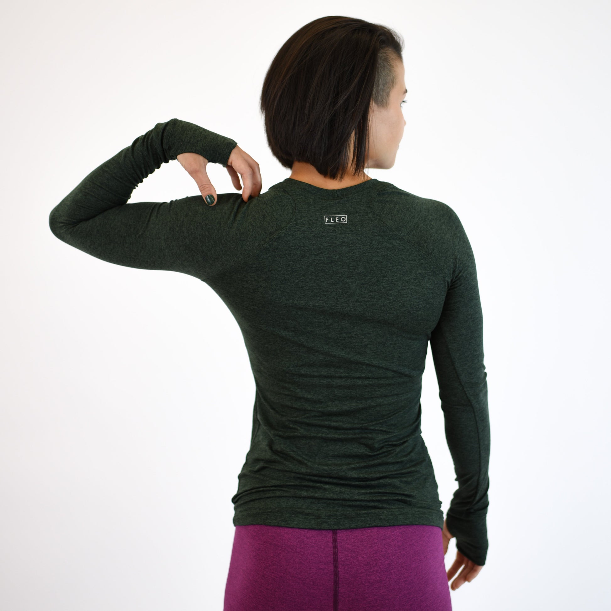 FLEO - Foundation Full Long Sleeve - Long Sleeve - black-green-7