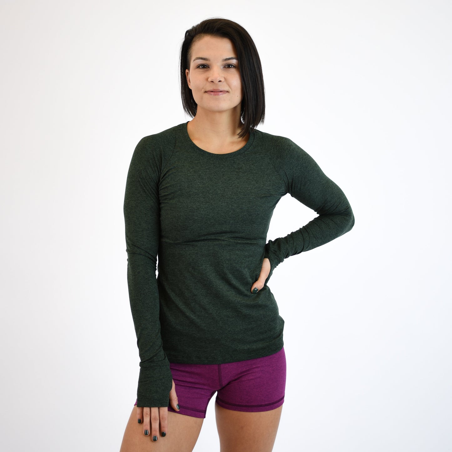 FLEO - Foundation Full Long Sleeve - Long Sleeve - black-green