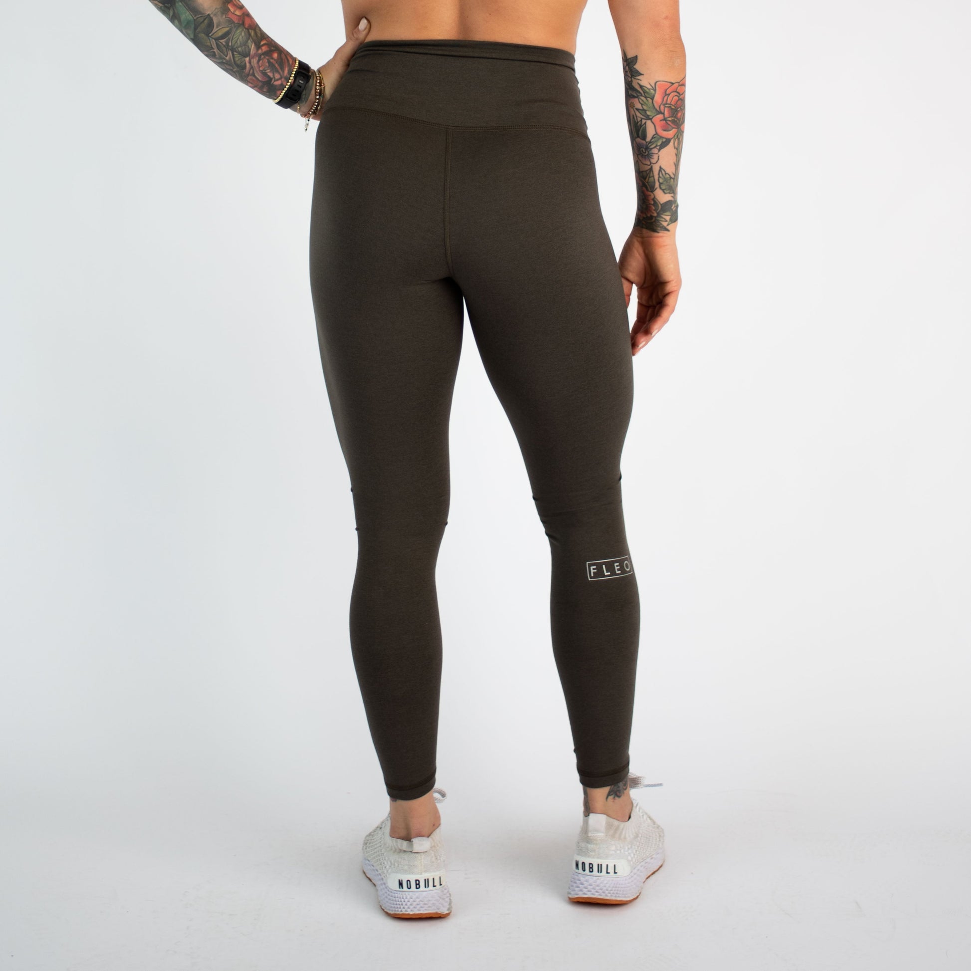 FLEO - El Toro Leggings 28" - High Rise - Leggings - black-olive-4_25bcda3e-33c1-4e77-8f3a-db0f9ec18b1f