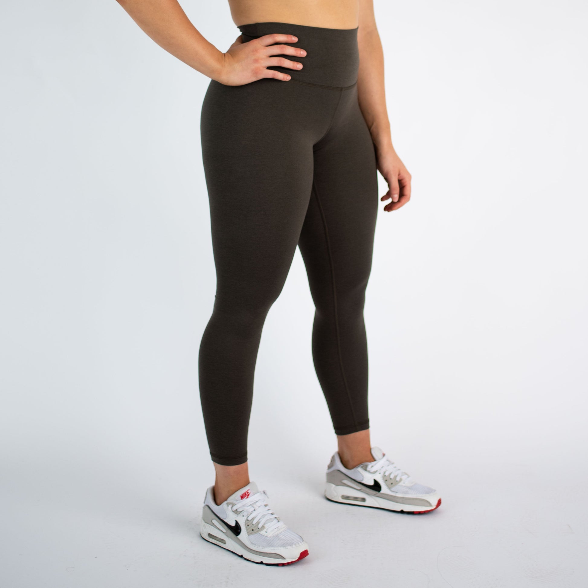 FLEO - Super High Legging - Higher Rise - Leggings - black-olive-smaller-2