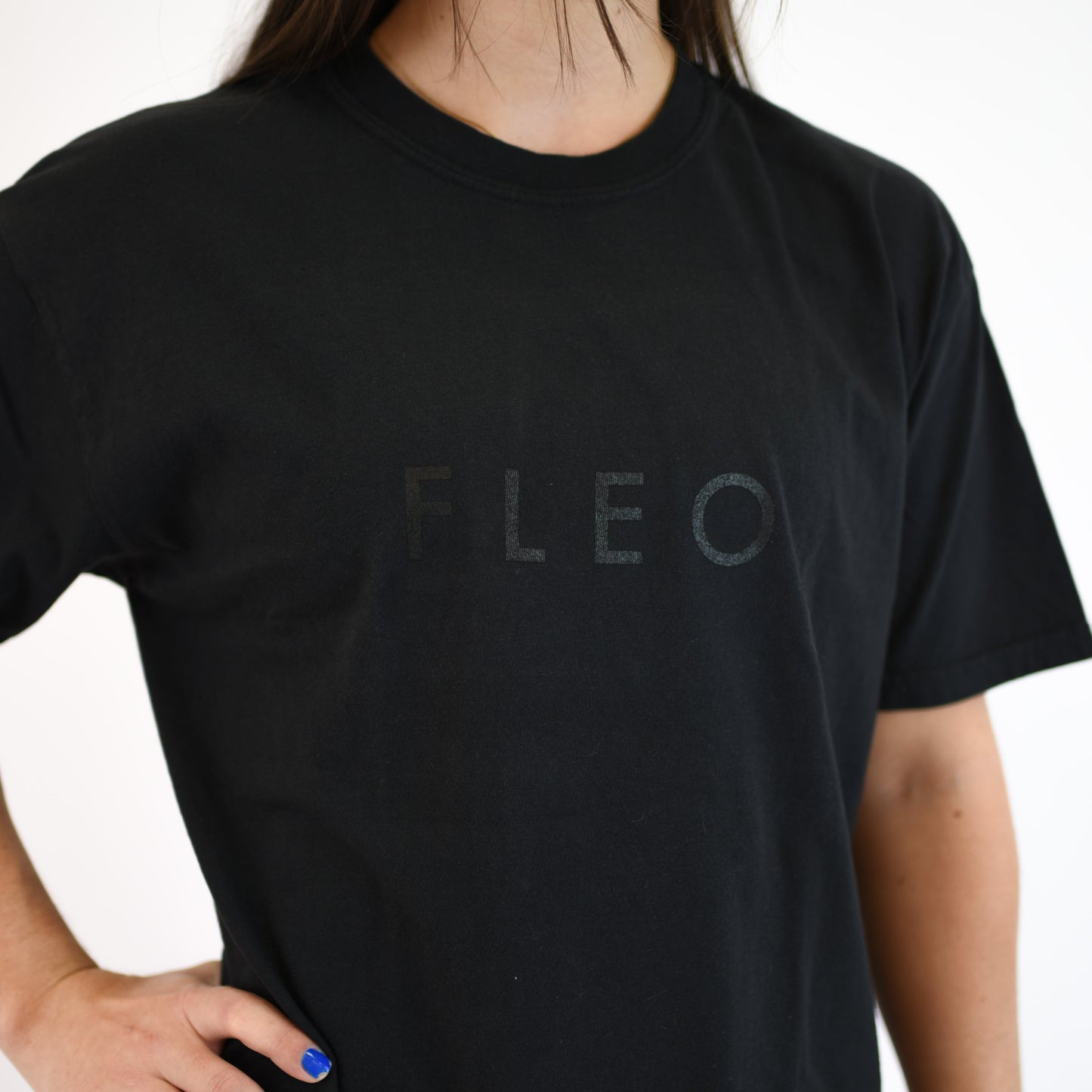 FLEO - FLEO Oversized Tee - T - blackonblack-4