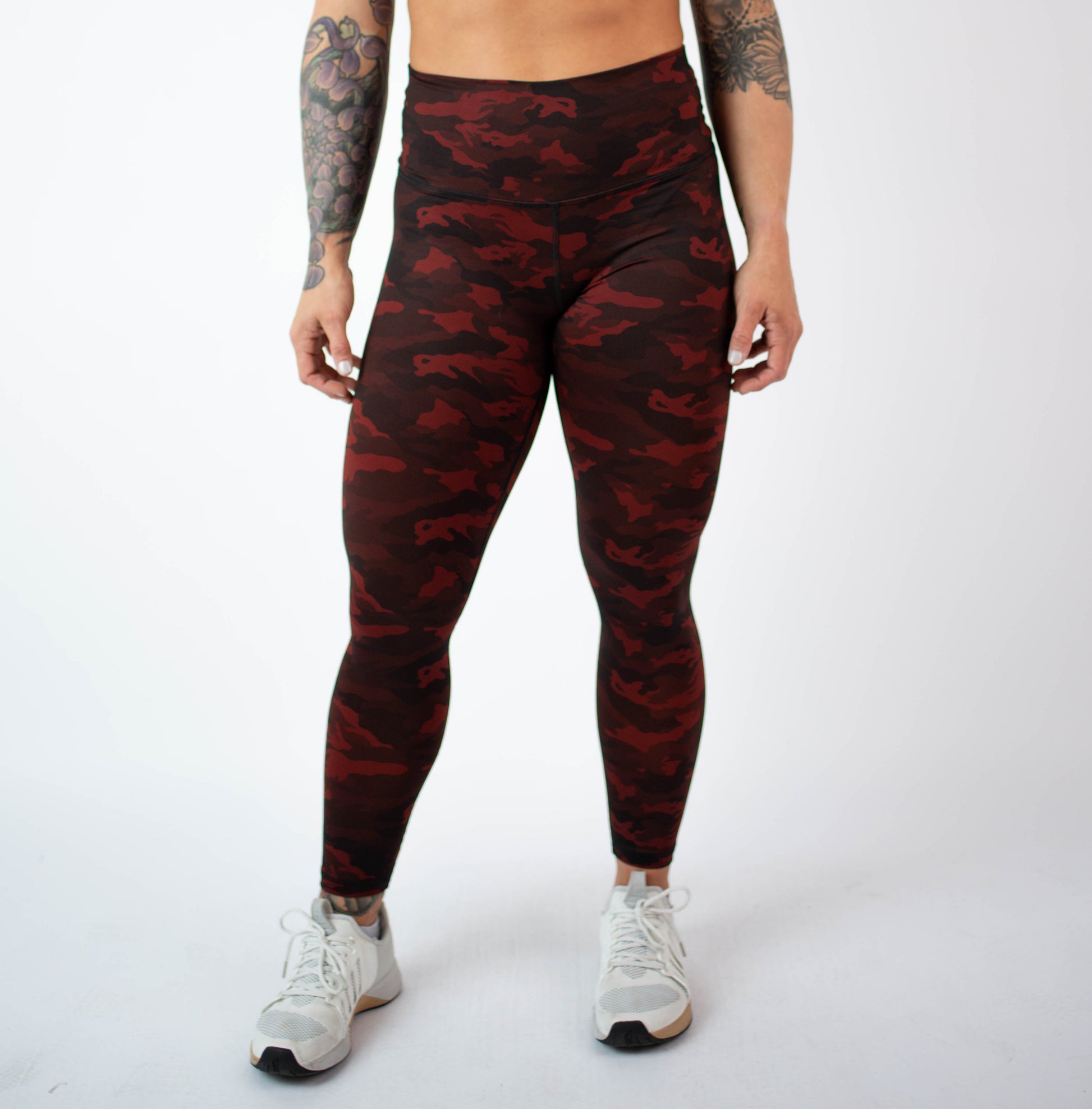 FLEO - El Toro Leggings 25" - High Rise - Leggings - blood-orange-1_9d90c529-17e2-4f37-a591-45e6933fe6c3