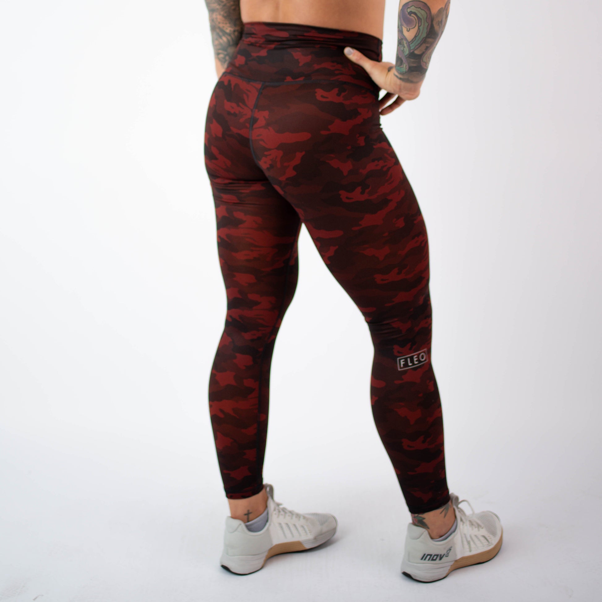 FLEO - El Toro Leggings 25" - High Rise - Leggings - blood-orange-4_80cf7a3b-bbe7-4867-bec6-73c027e26103