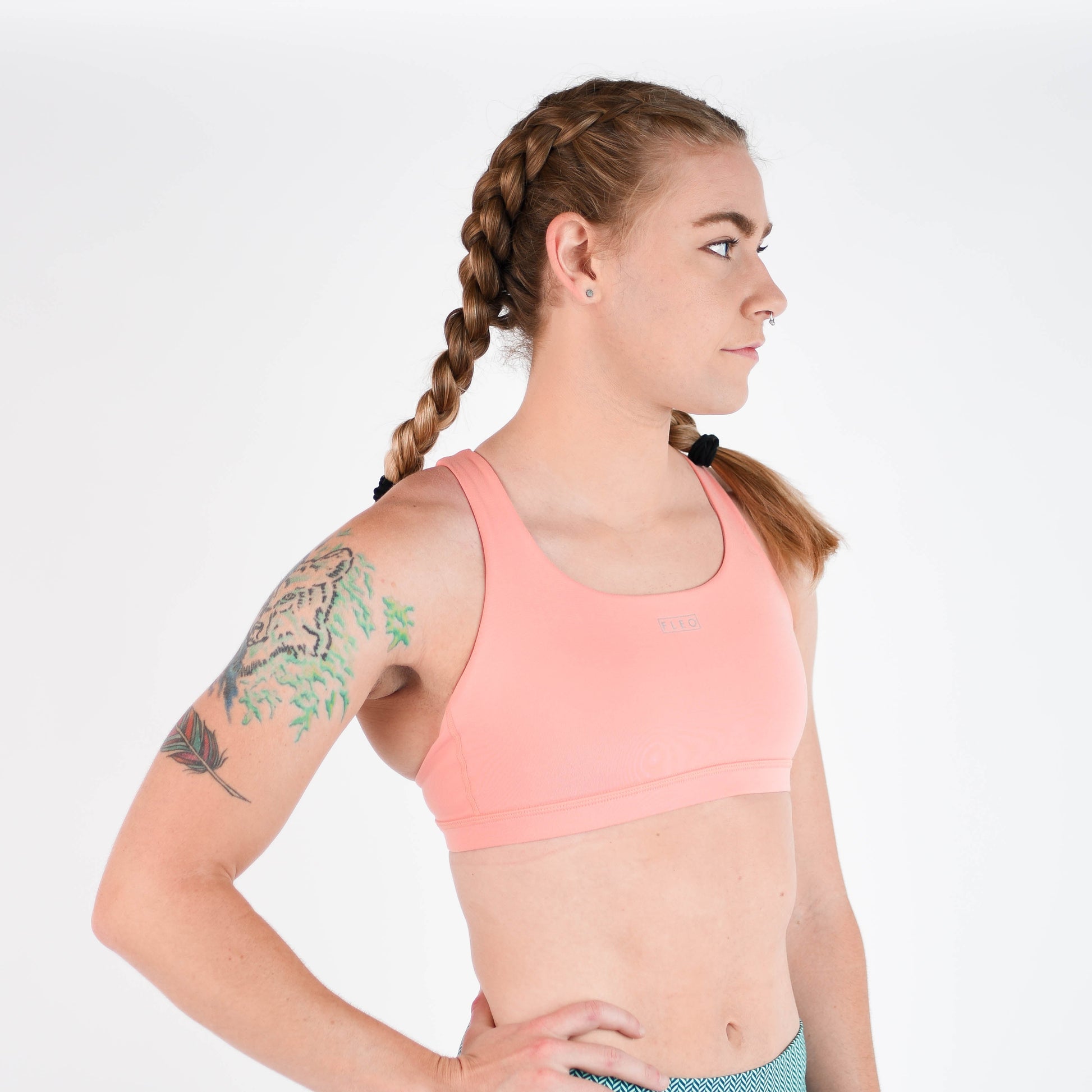 FLEO - Isla Sports Bra - Medium Support - Sports Bra - blooming-dahlia-2