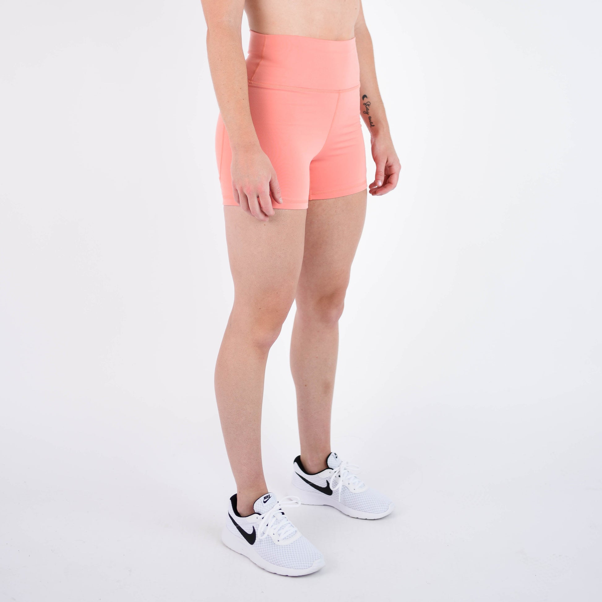 FLEO - True High Contour Short 4" - Higher Rise - Shorts - blooming-dahlia-2_ff88a755-cb64-4957-a418-b56aac25d247