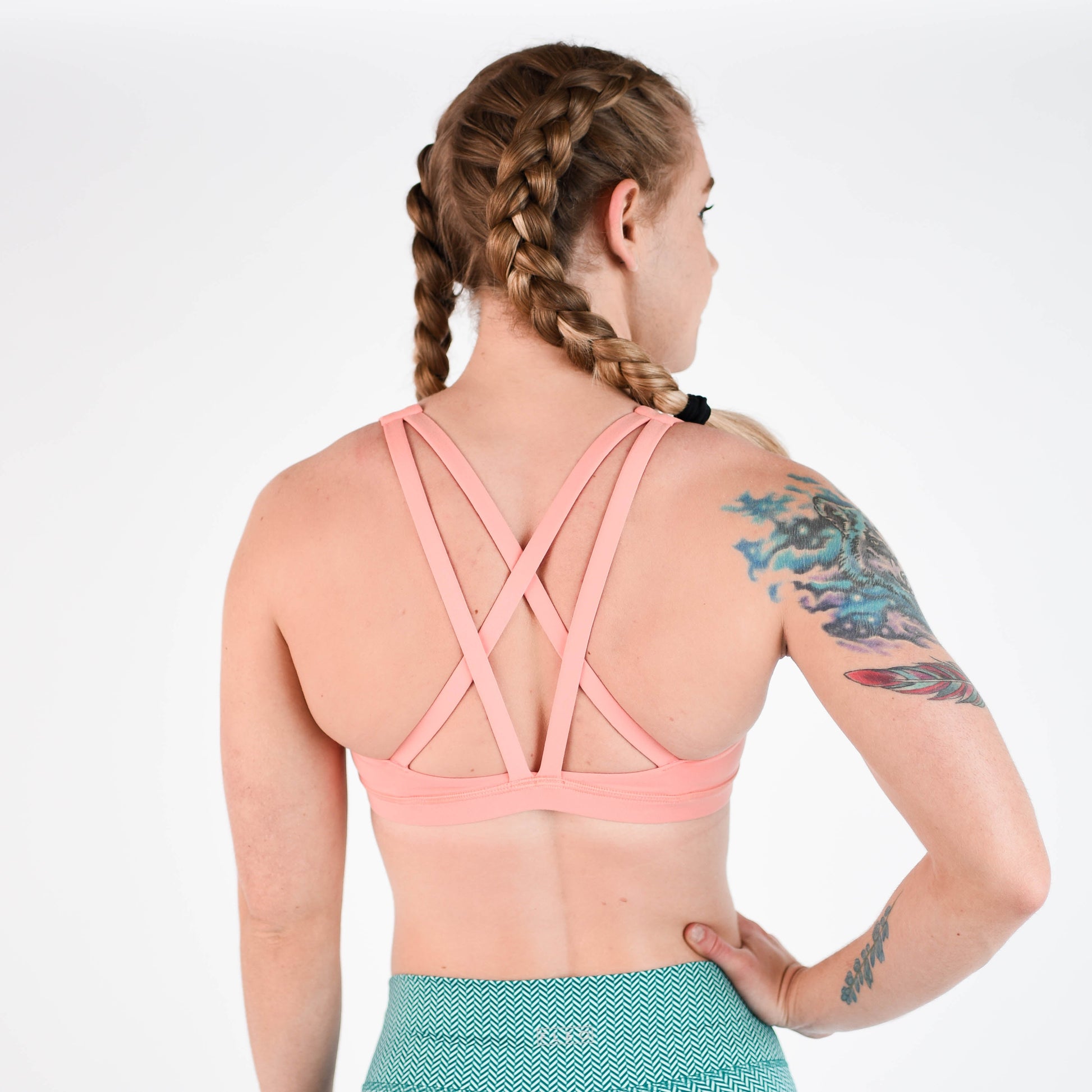 FLEO - Isla Sports Bra - Medium Support - Sports Bra - blooming-dahlia-3