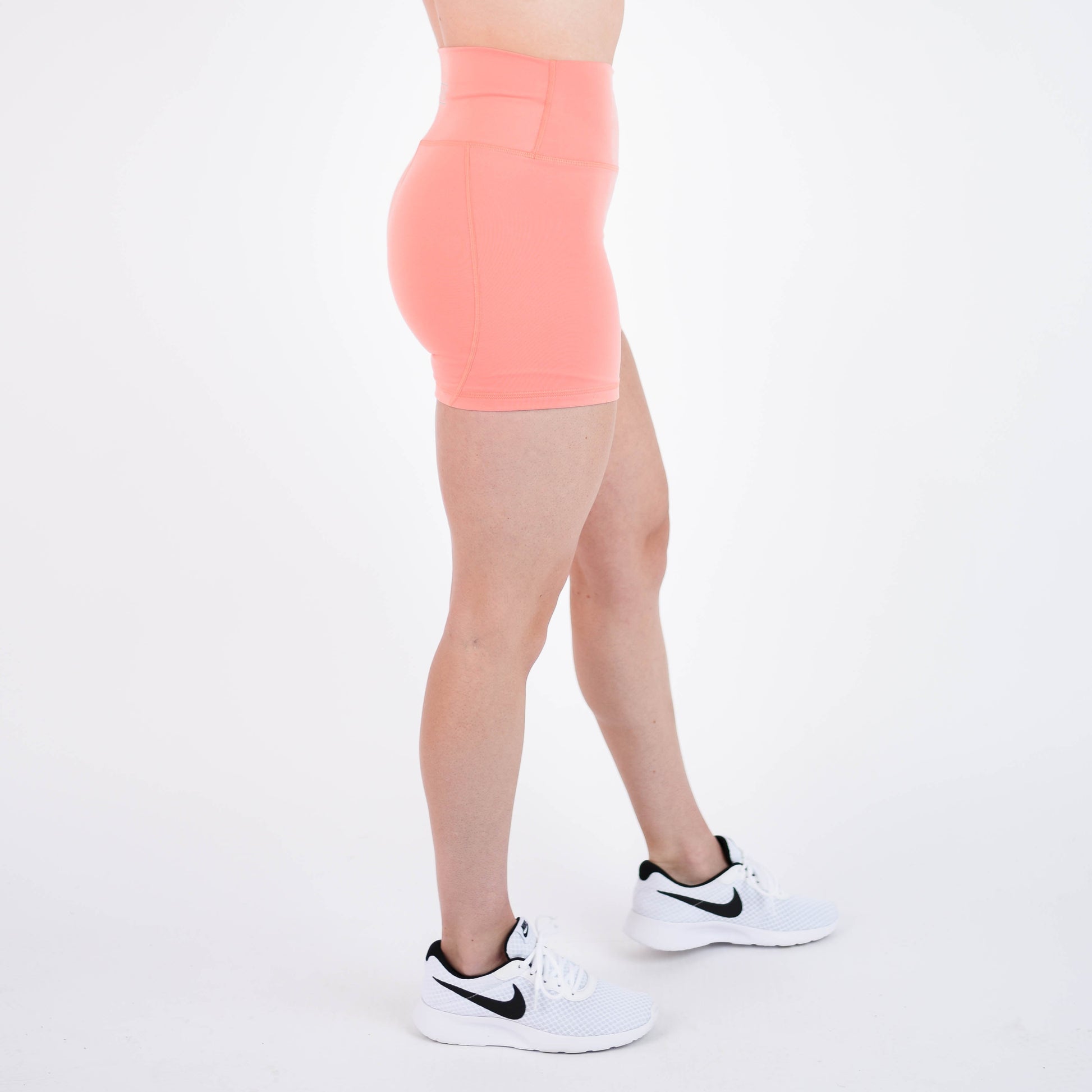 FLEO - True High Contour Short 4" - Higher Rise - Shorts - blooming-dahlia-3_a869293f-914f-460c-af68-e73117019a12