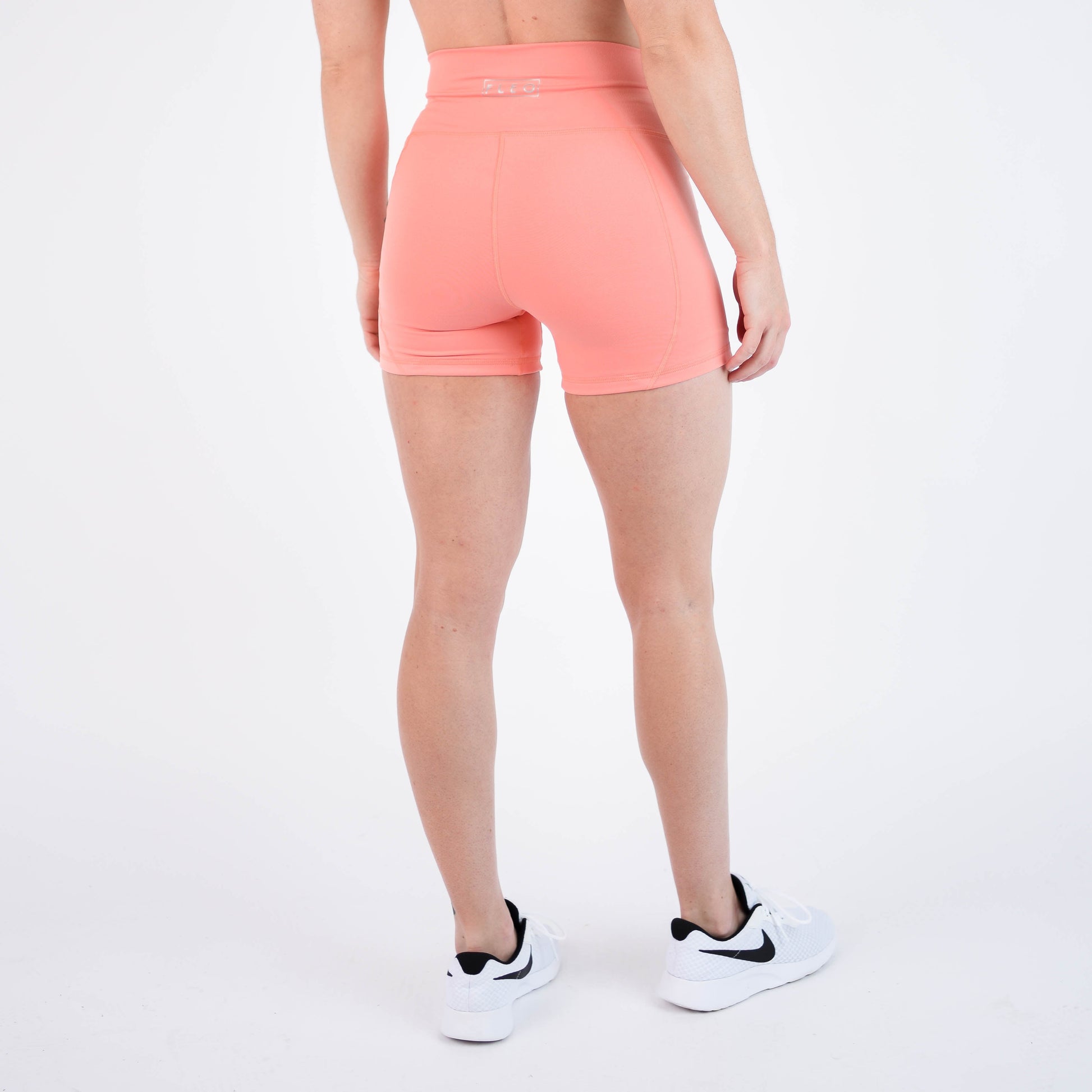 FLEO - True High Contour Short 4" - Higher Rise - Shorts - blooming-dahlia-4_3ee52182-7632-4227-b6a2-3c0da4849140