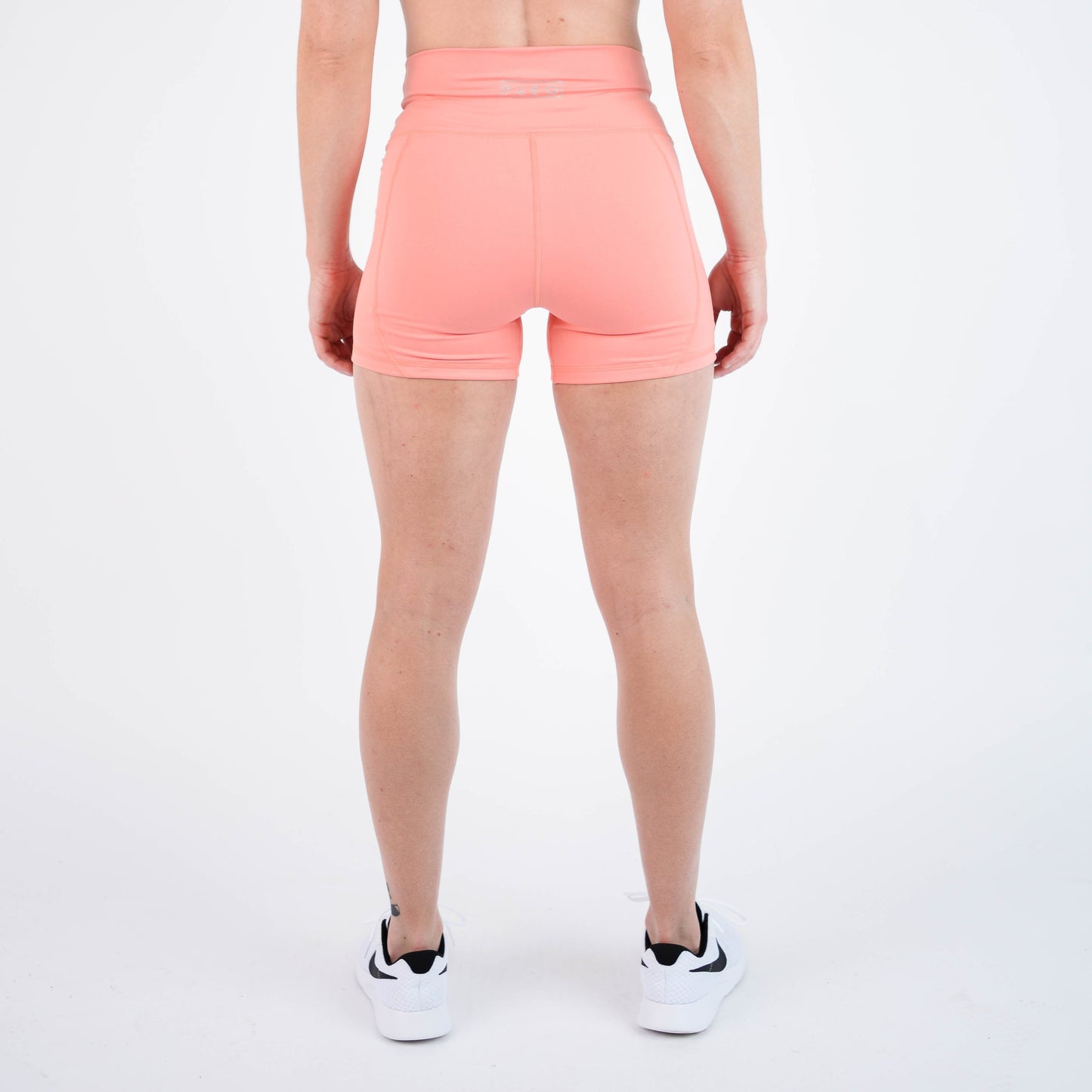 FLEO - True High Contour Short 4" - Higher Rise - Shorts - blooming-dahlia-5