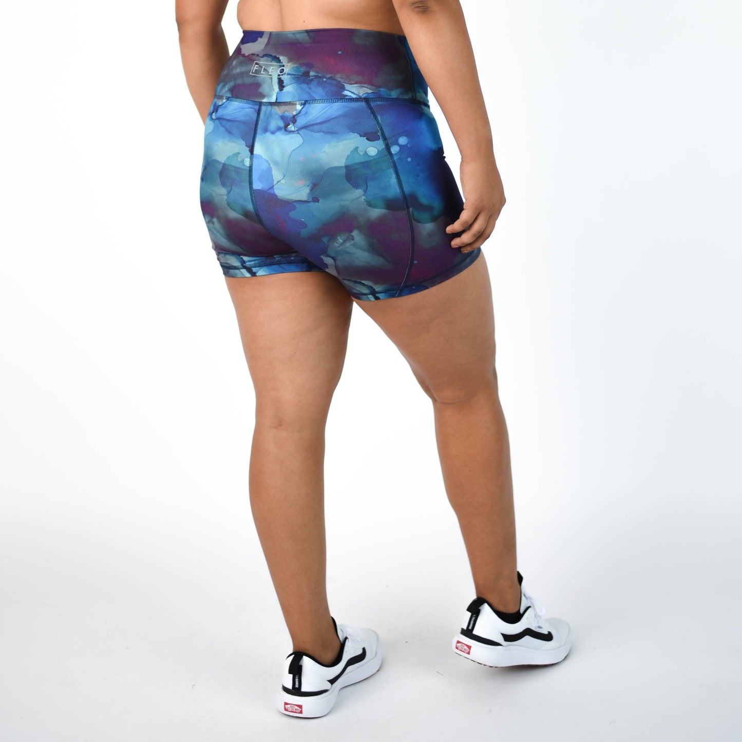 FLEO - True High Contour Short 4" - Higher Rise - Shorts - blue-4_0433cb77-b20a-4e27-a289-e4440b6cc57f
